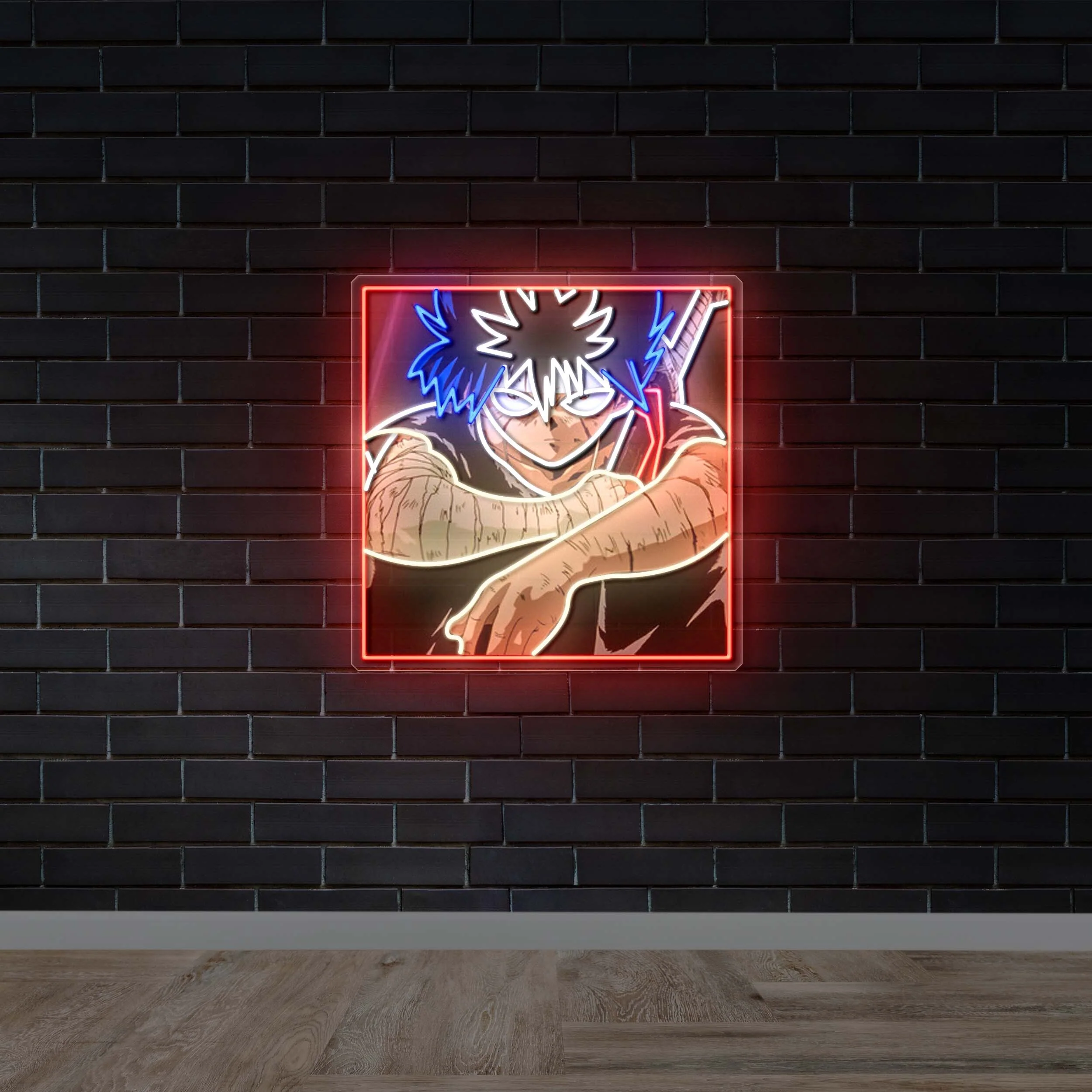 Hiei - Premium Neon Artwork