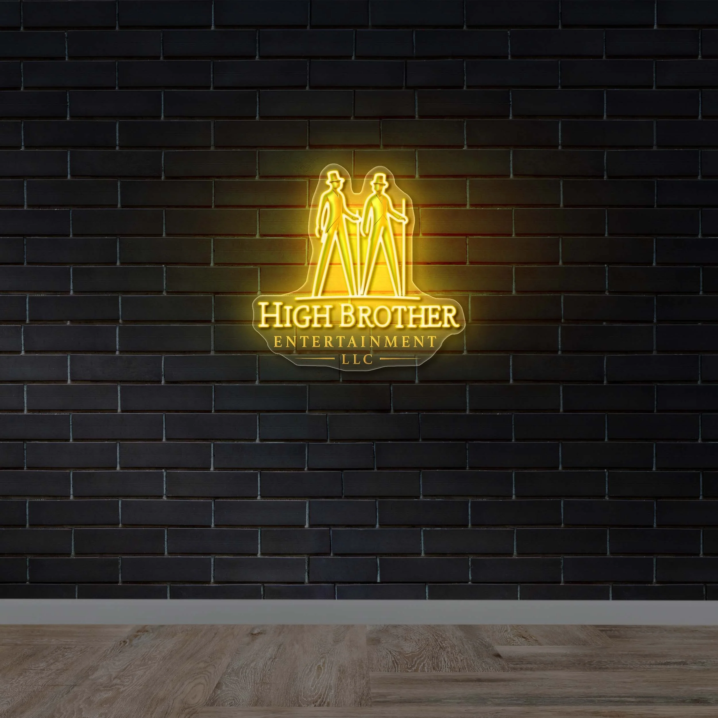 HIGH BROTHER - Premium Neon Artwork