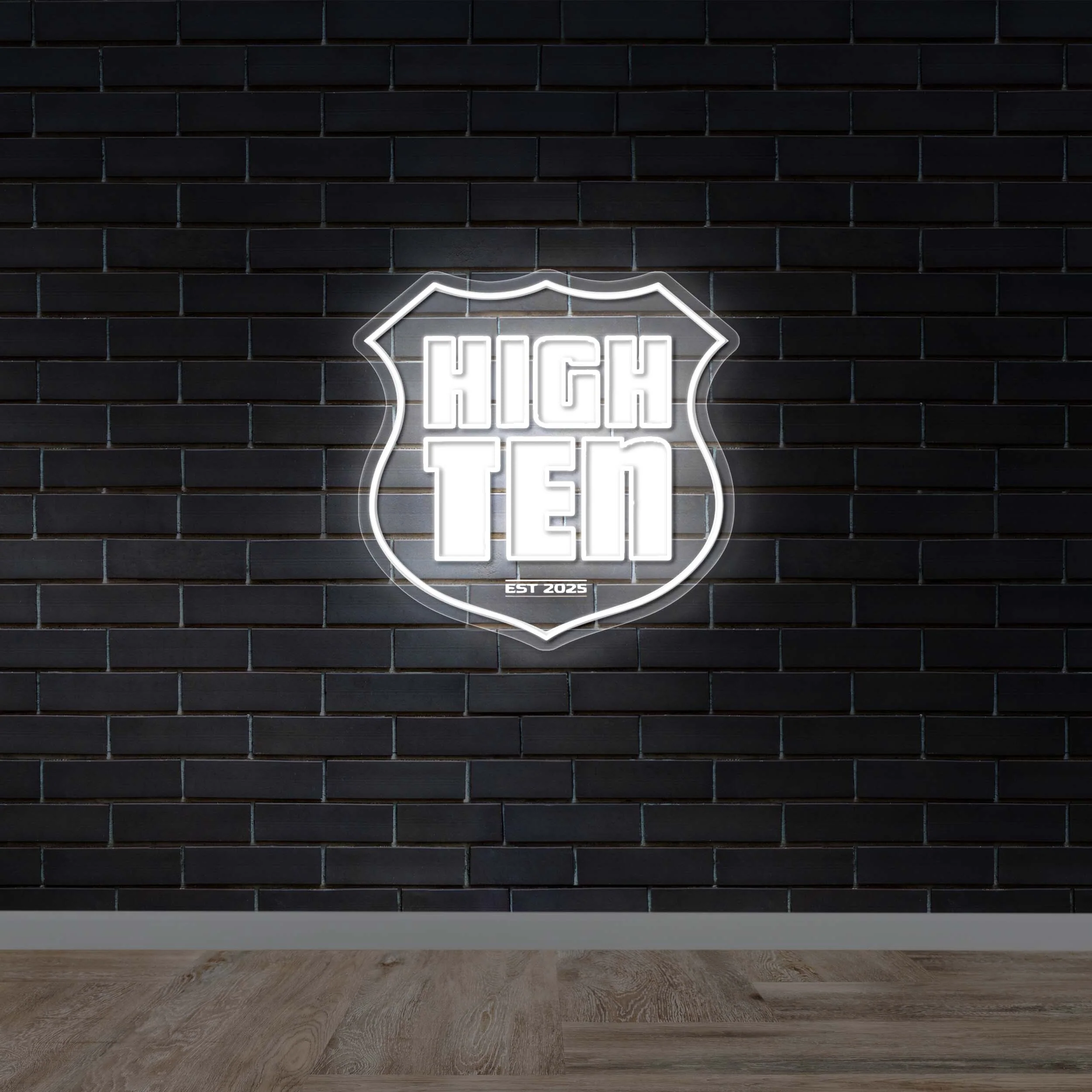 HIGH TEN - Premium Neon Artwork