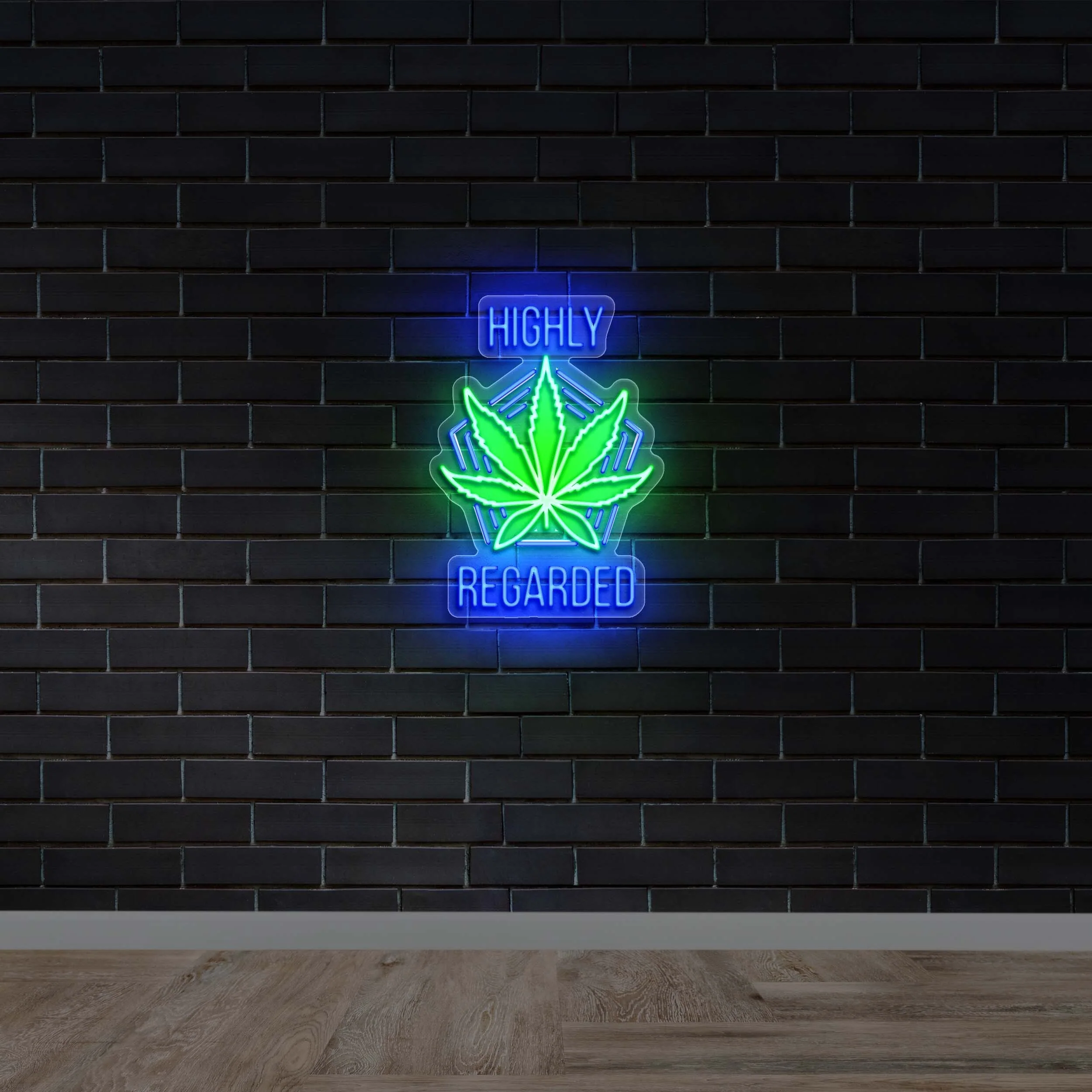 Highly Regarded - Premium Neon Artwork