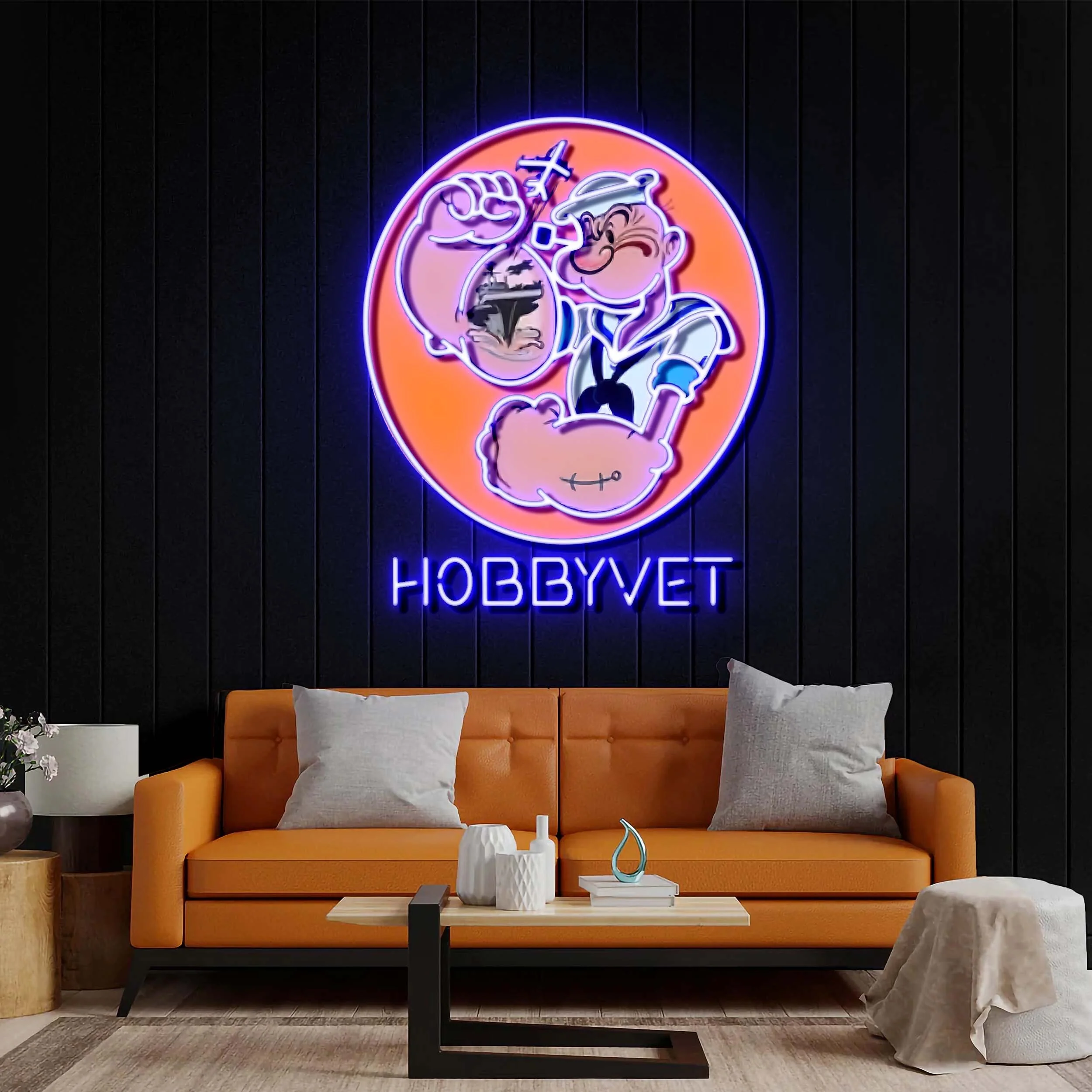 HOBBYVET - Premium Neon Artwork