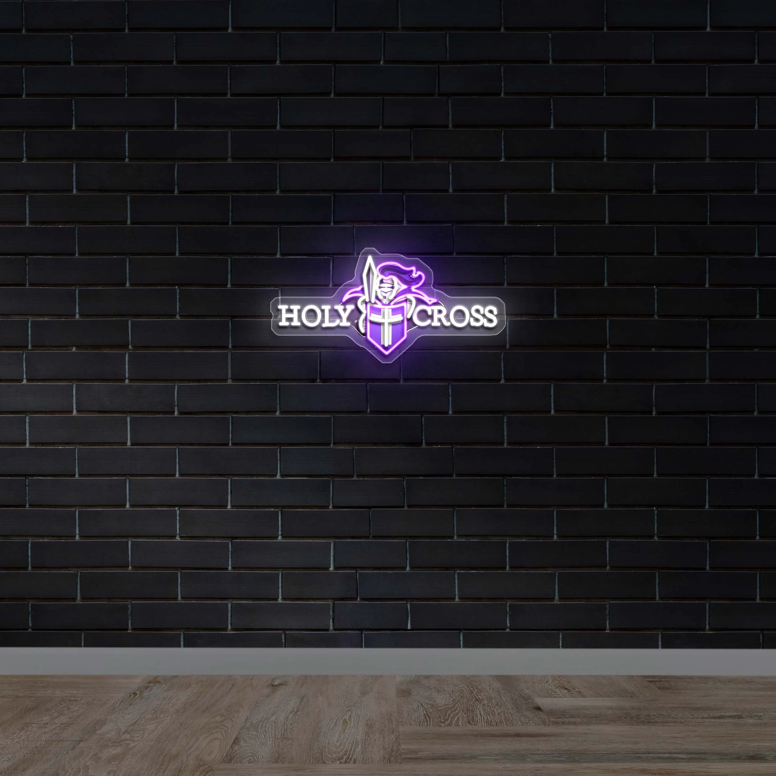 Holy Cross - Premium Neon Artwork
