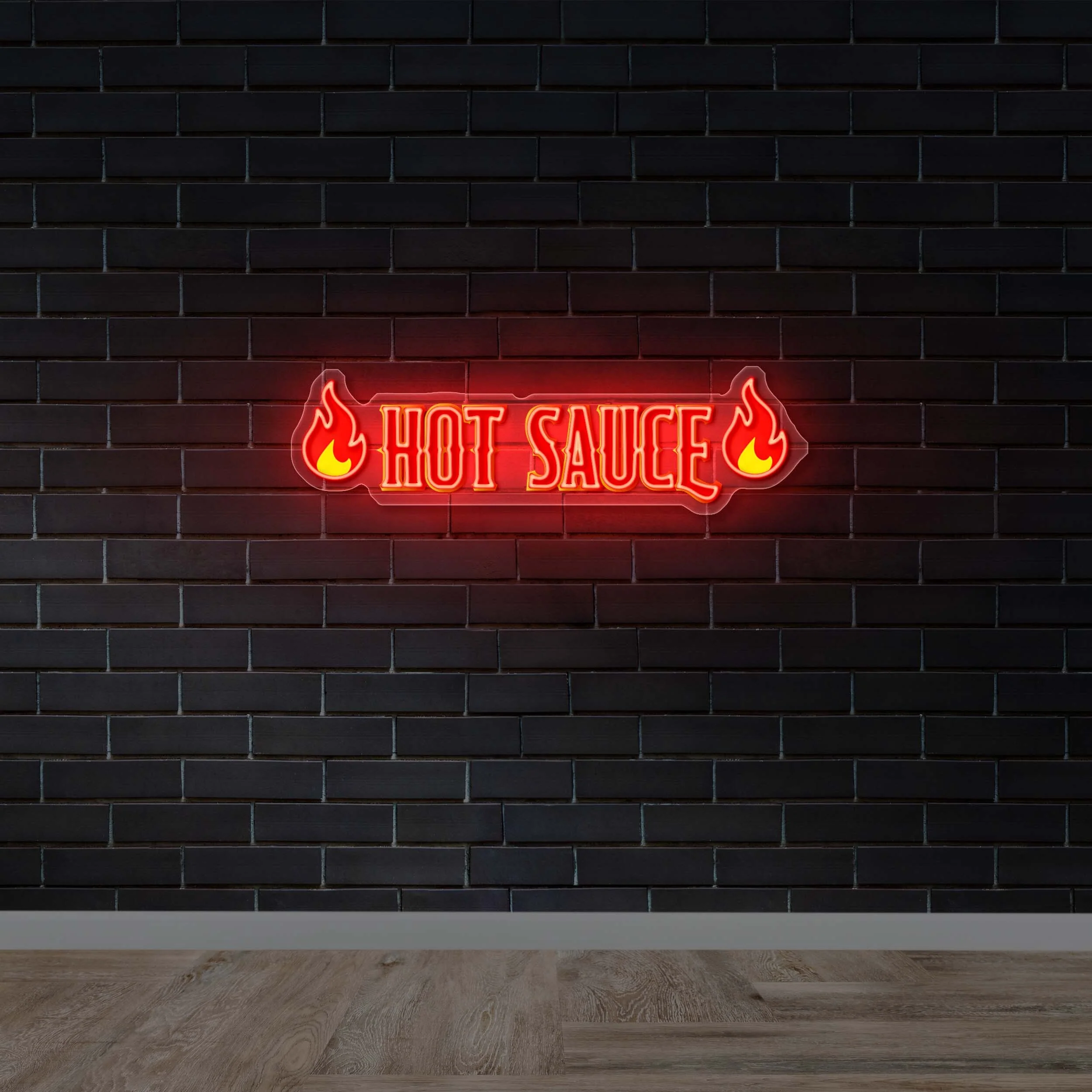 HOT SAUCE -  Premium Neon Artwork