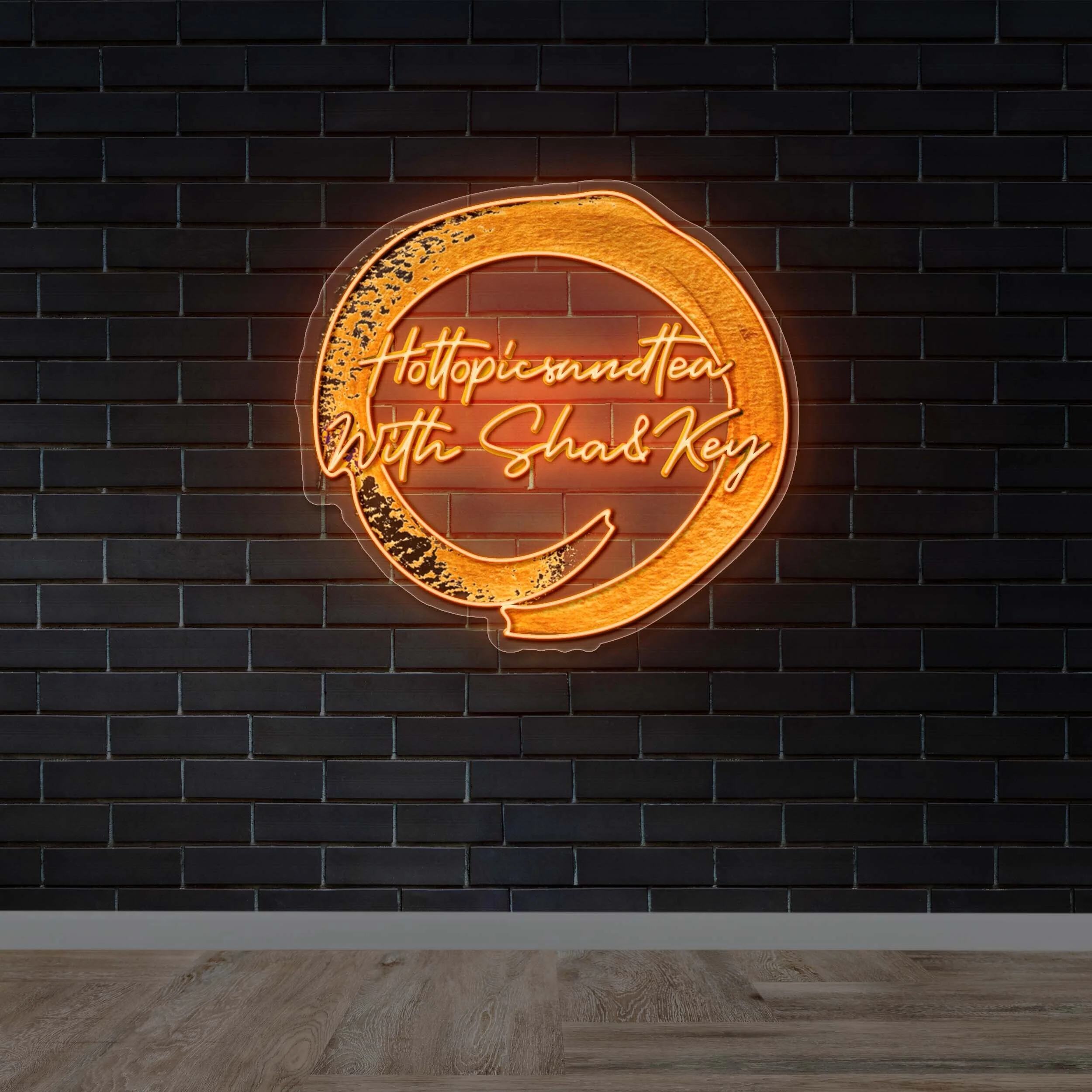 Hottopicsandtea with Sha & Key - Premium Neon Artwork