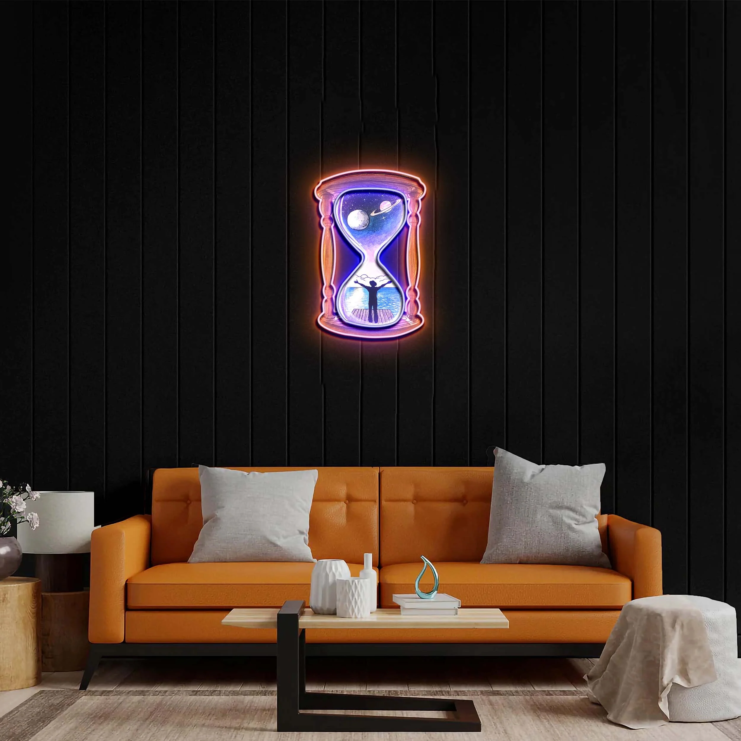 Hour Glass - Premium Neon Artwork - Image 2
