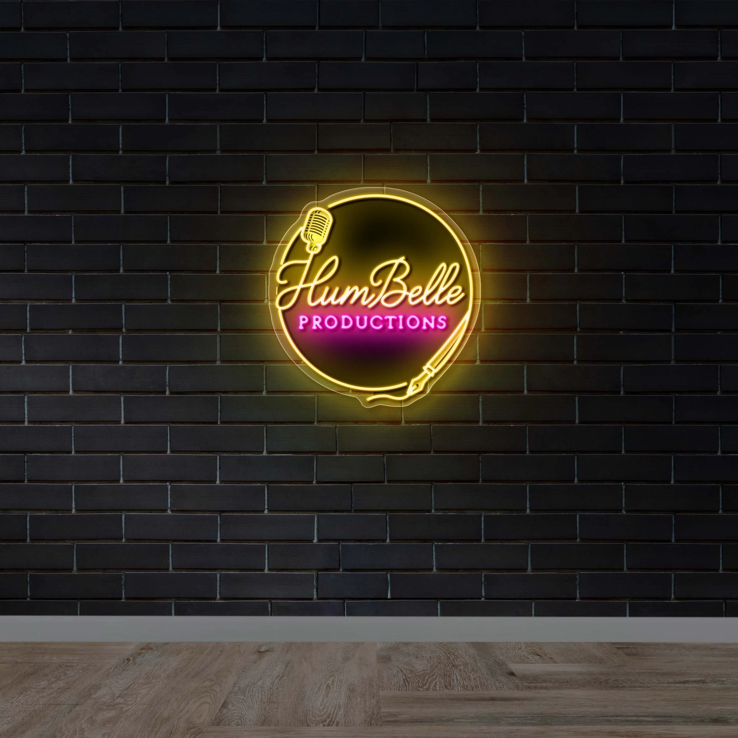 HumBelle Productions - Premium Neon Artwork