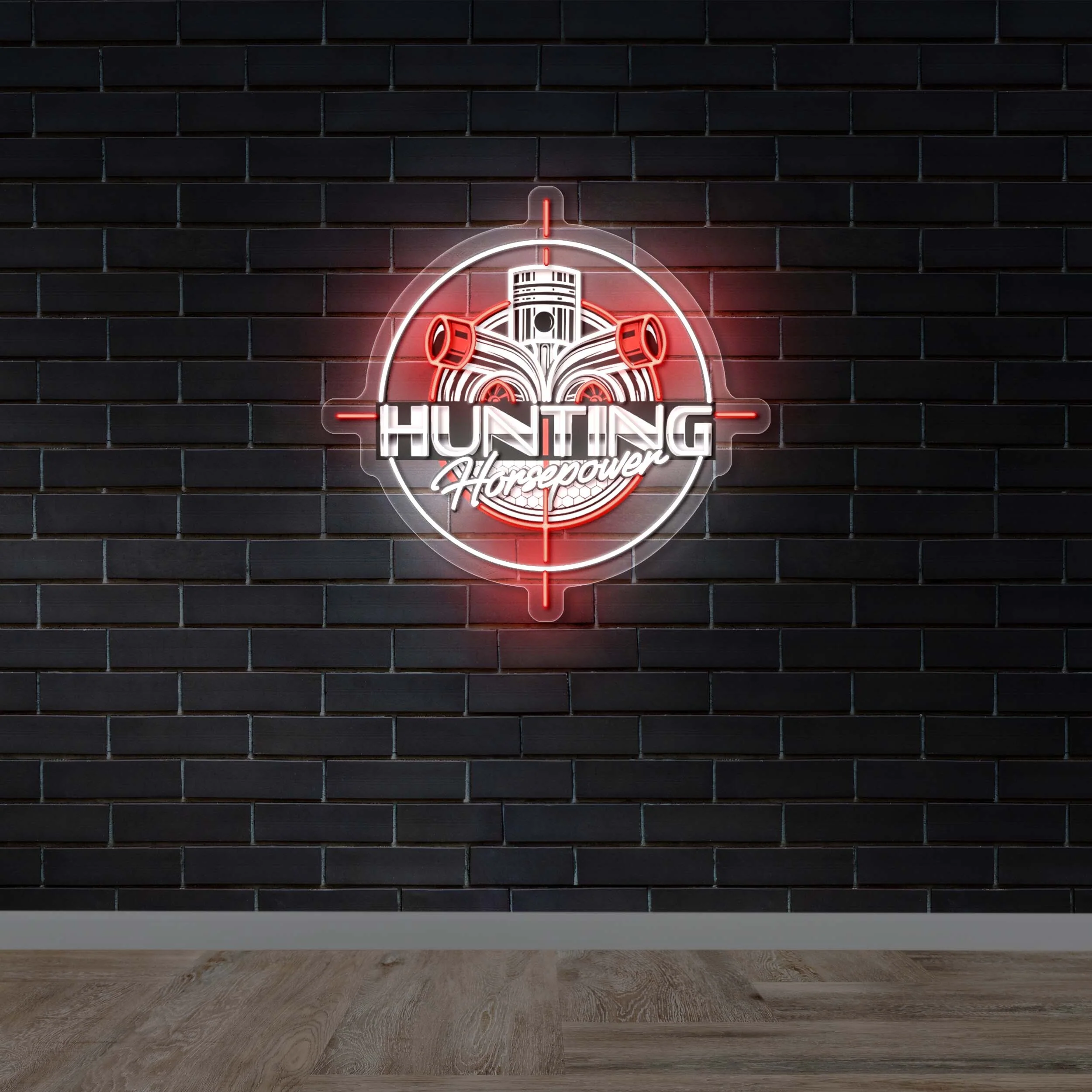 HUNTING HORSEPOWER - Premium Neon Artwork - Image 2