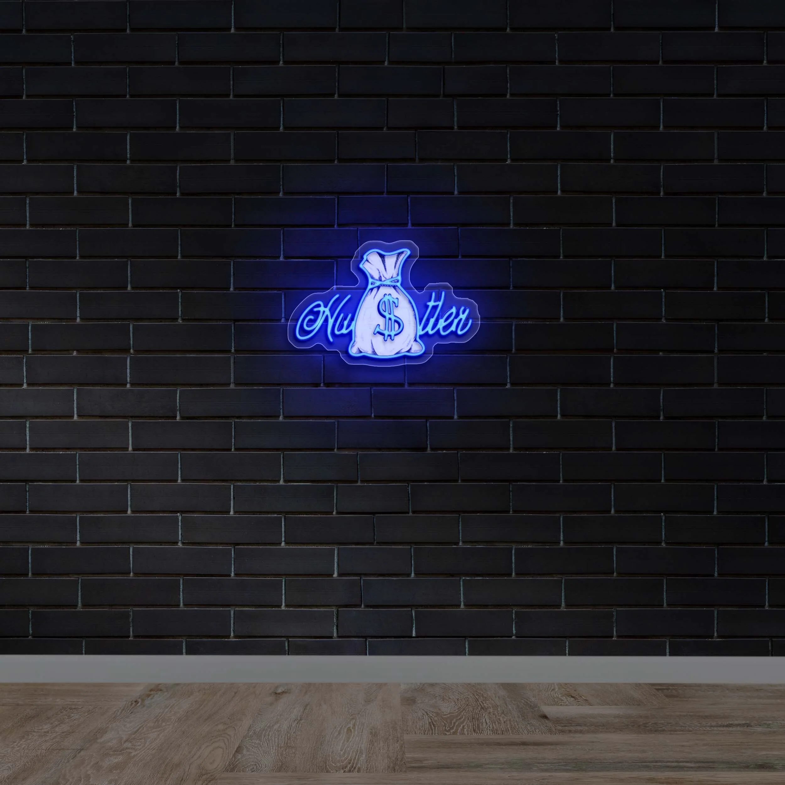 Hustler - Premium Neon Artwork