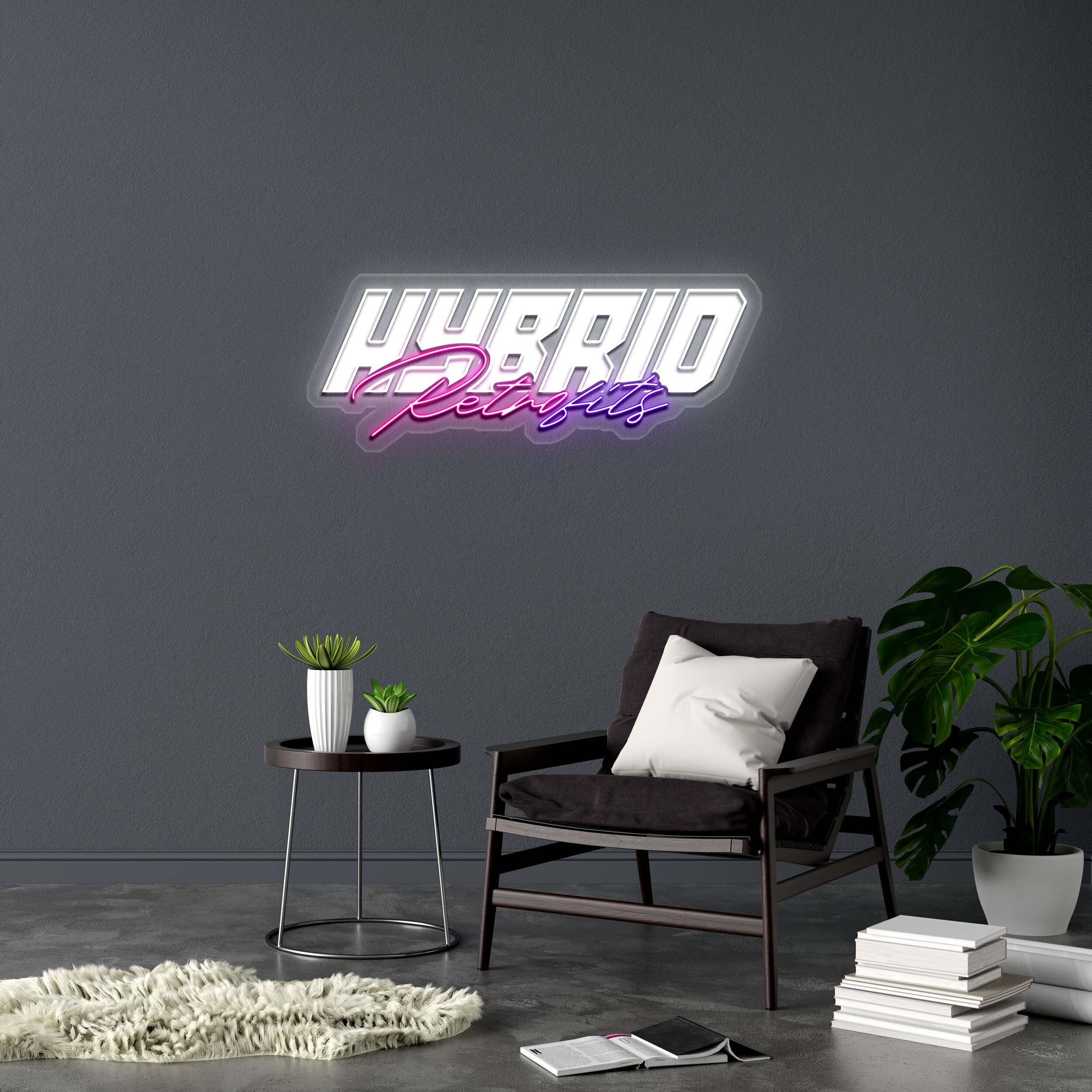 HYBRID Retrofits - Premium Neon Artwork