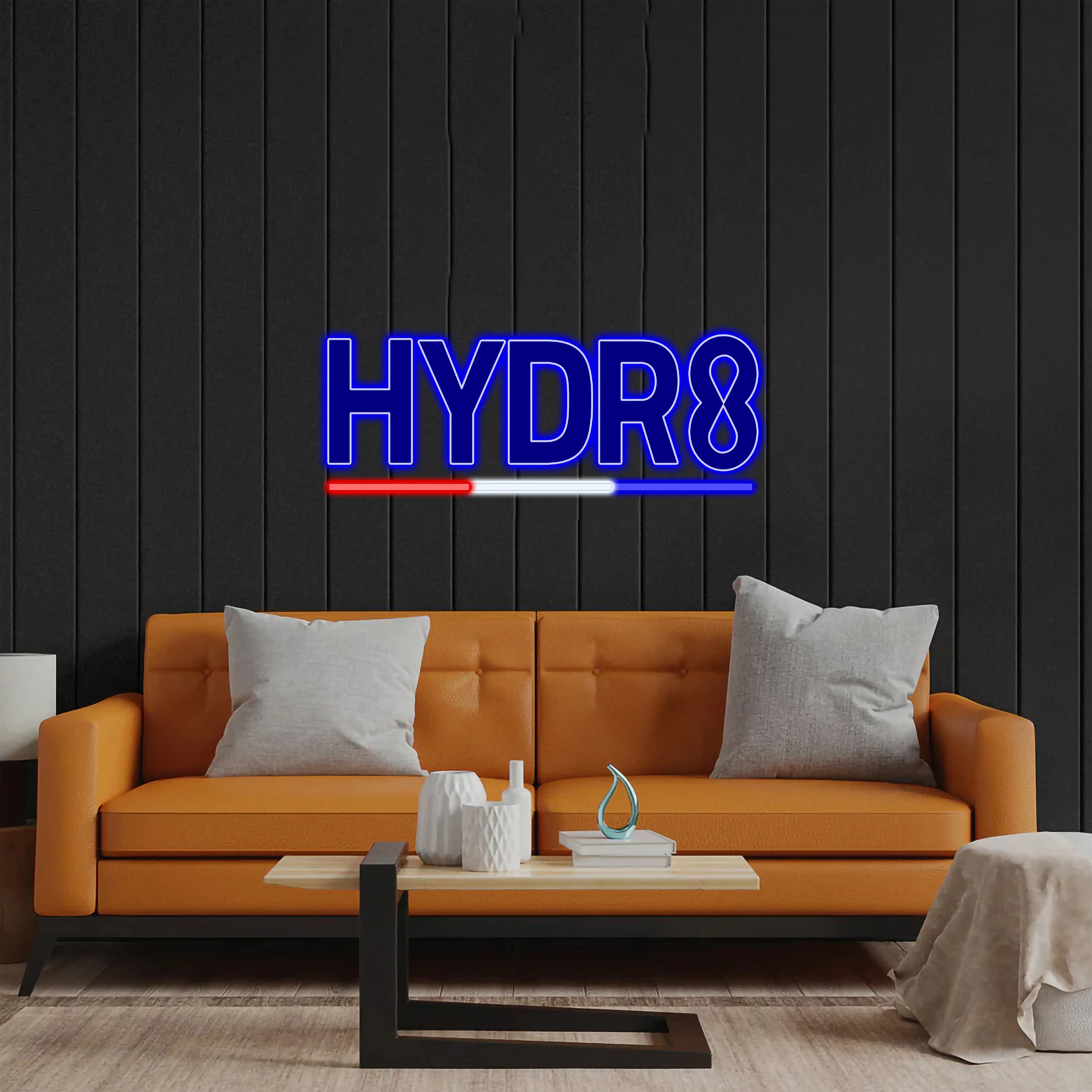 HYDR8 - Premium Neon Artwork