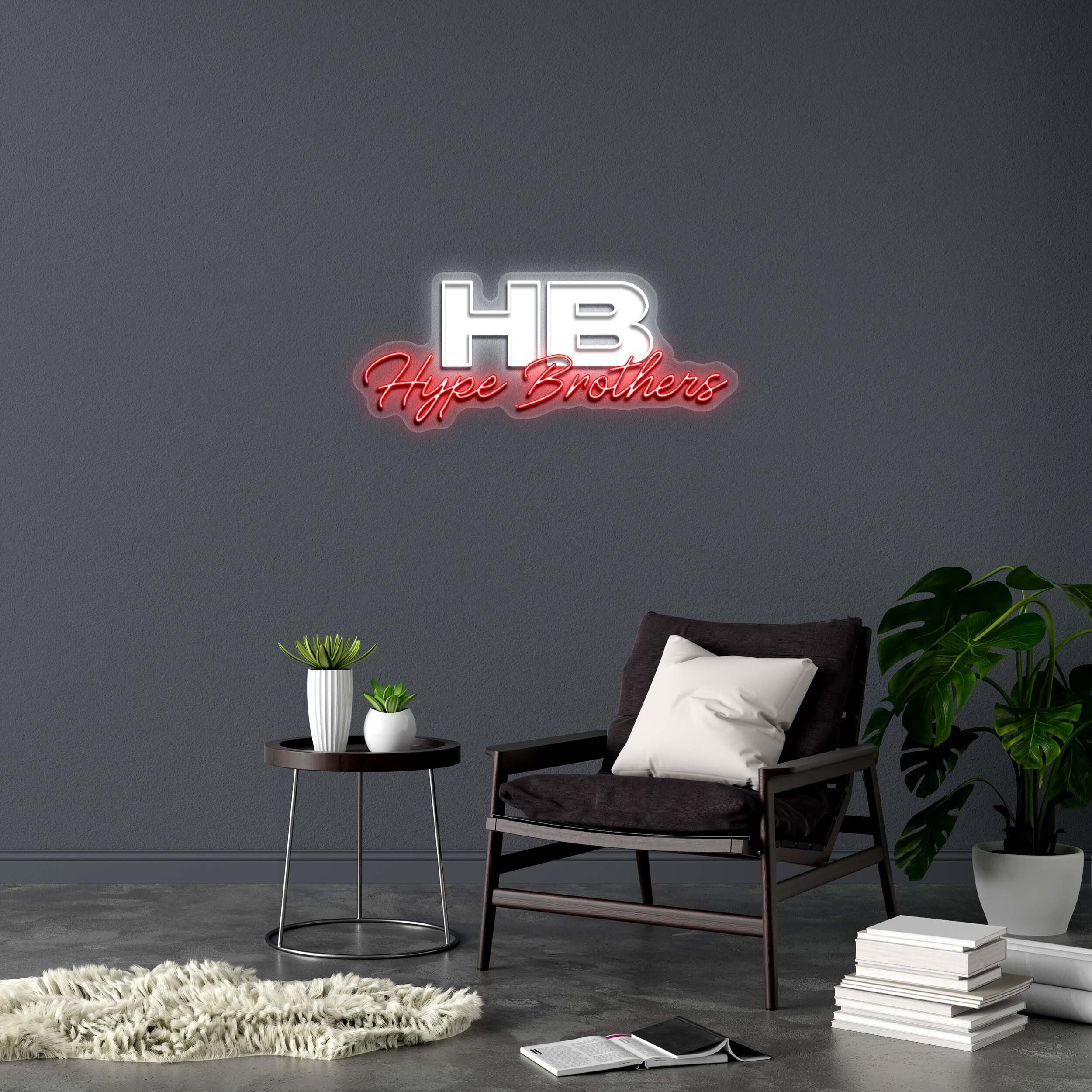 Hype Brothers - Premium Neon Artwork