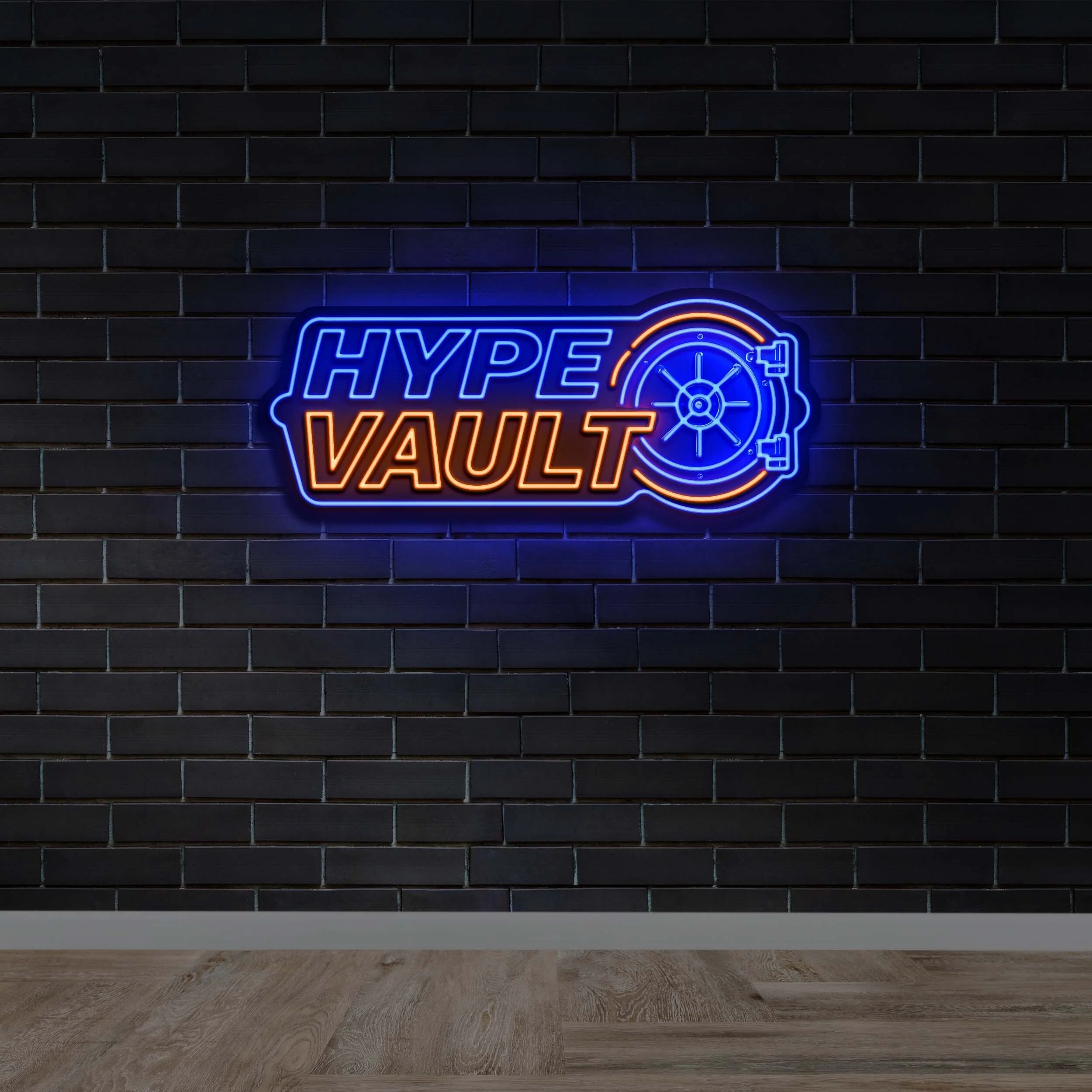HYPE VAULT - Premium Neon Artwork