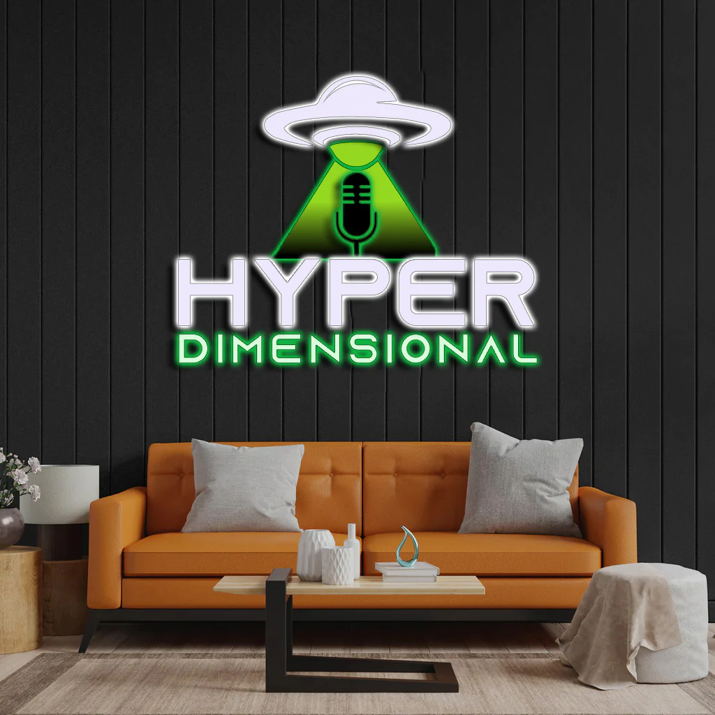 HYPER Dimensional - Premium Neon Artwork