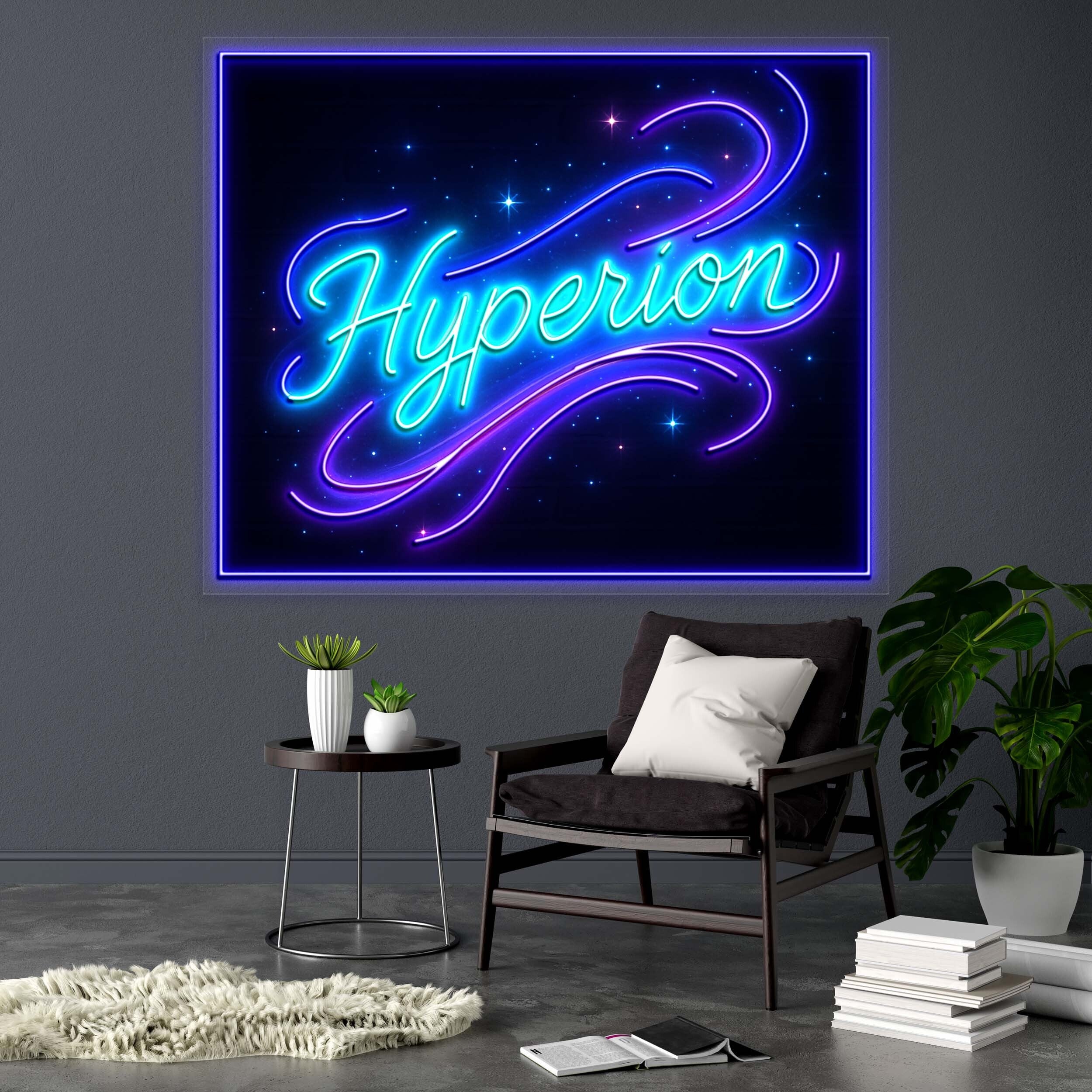 Hyperion - Premium Neon Artwork