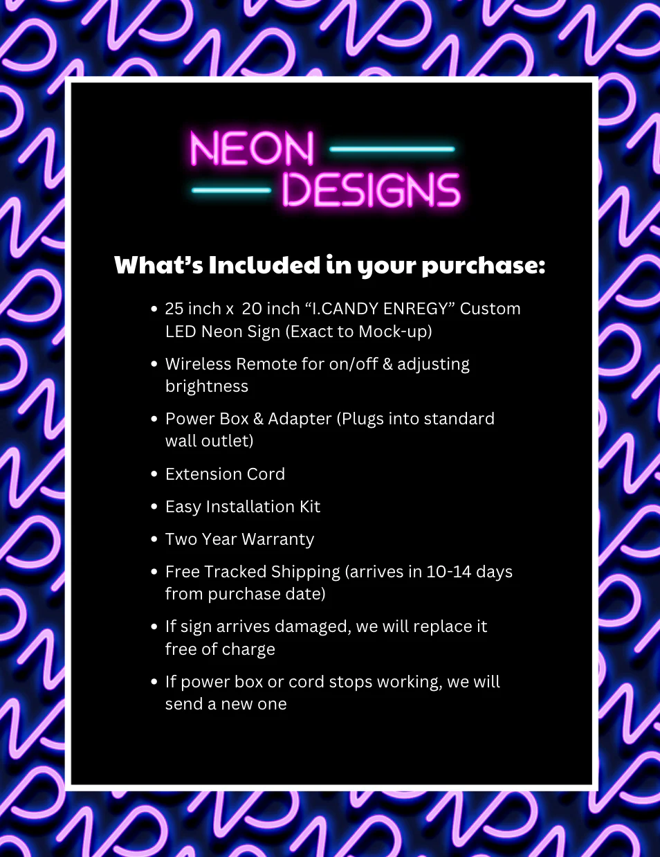 I.CANDY ENERGY - Premium Neon Artwork - Image 2