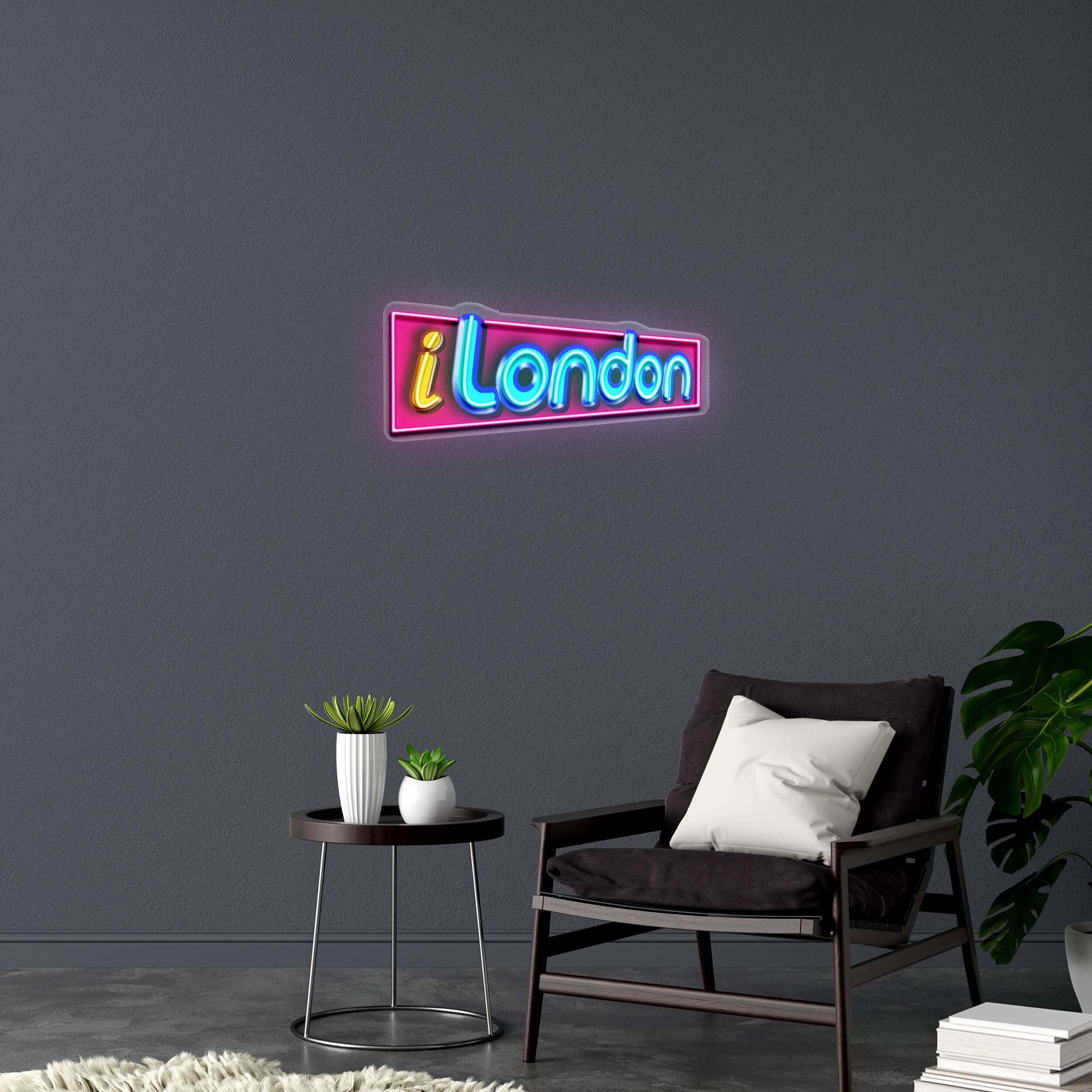 i London - Premium Neon Artwork