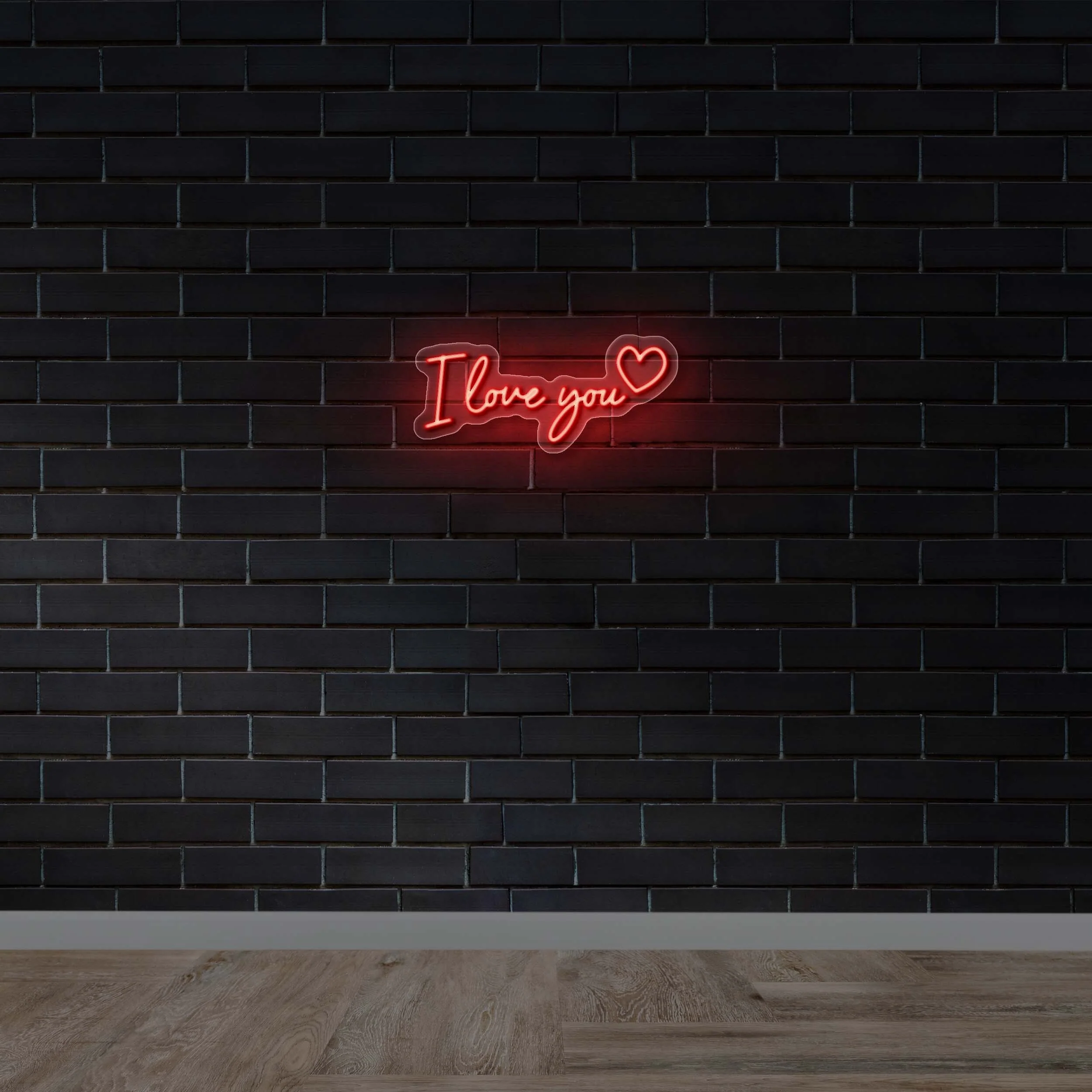 I Love You Heart - Premium Neon Artwork
