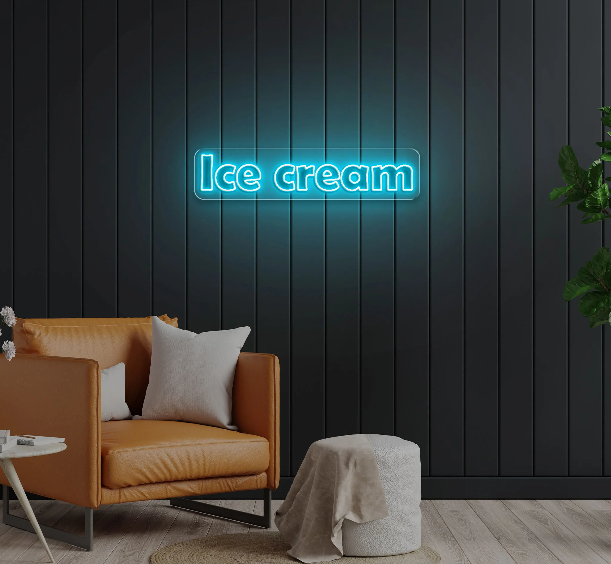 Ice cream - Premium Neon Artwork