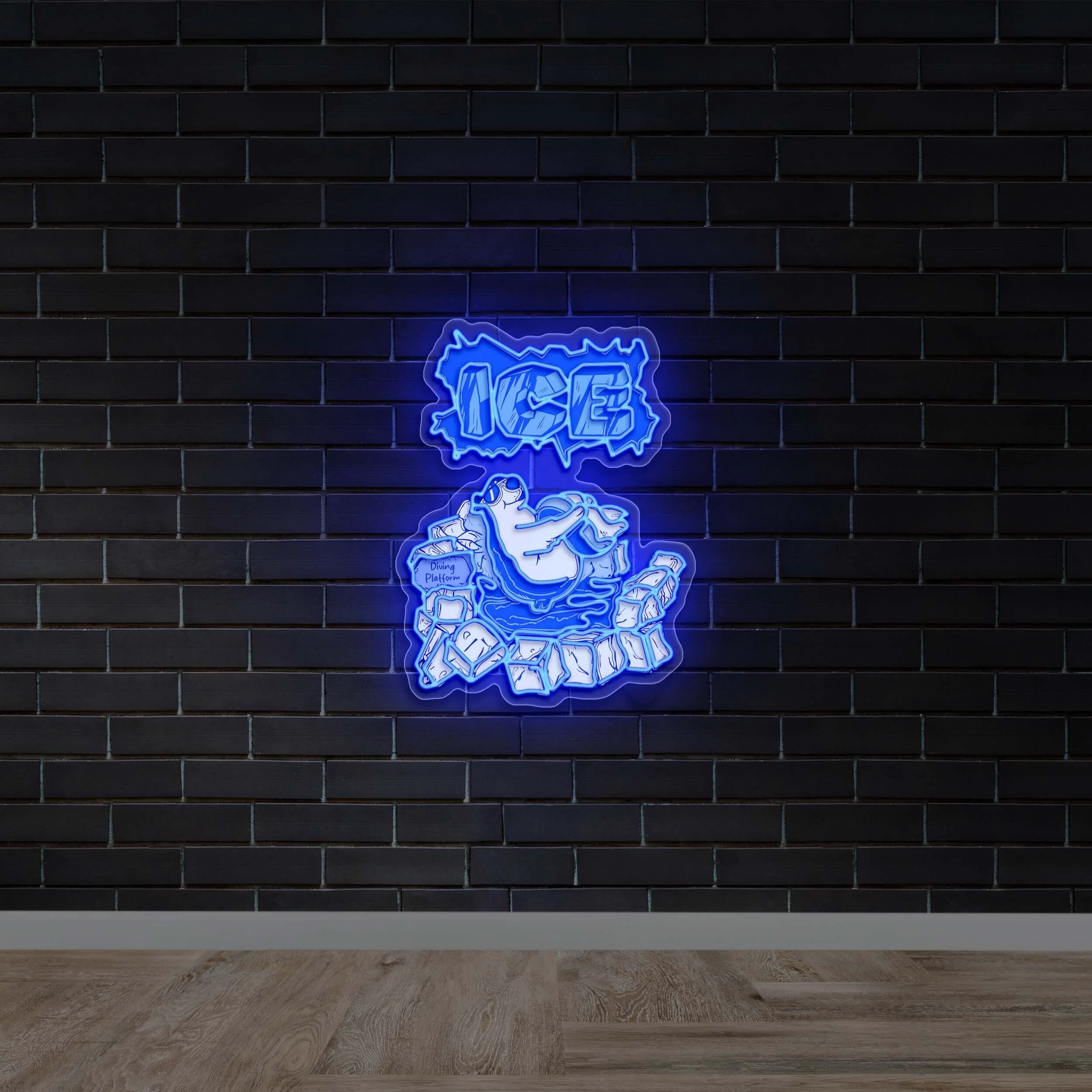 ICE - Premium Neon Artwork