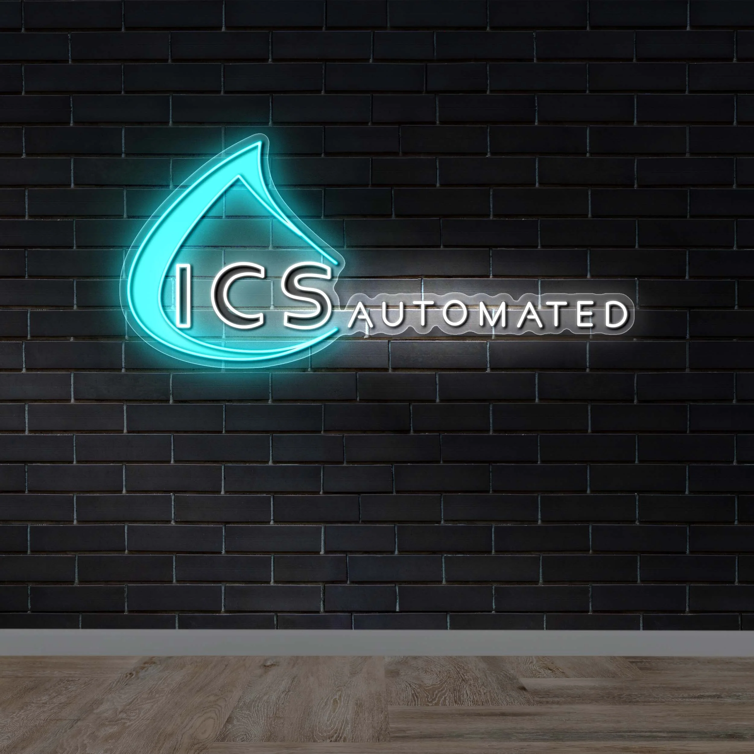 ICS Automated - Premium Neon Artwork