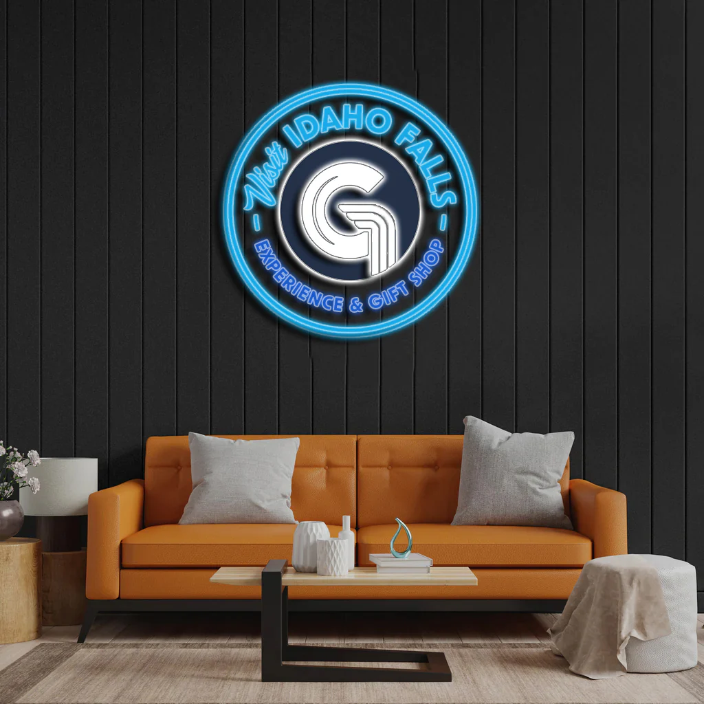 Idaho Falls  - Premium Neon Artwork