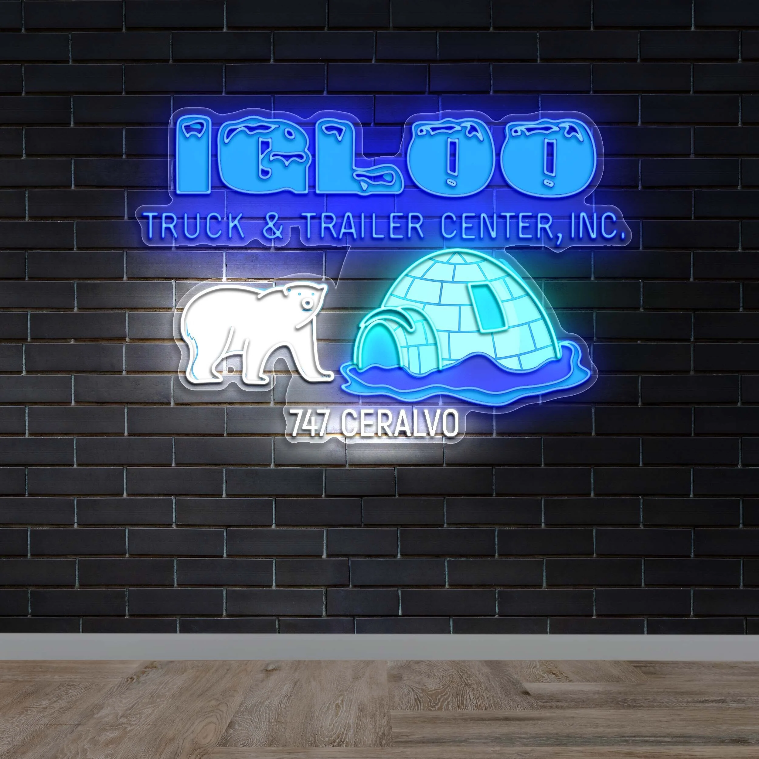 IGLOO - Premium Neon Artwork