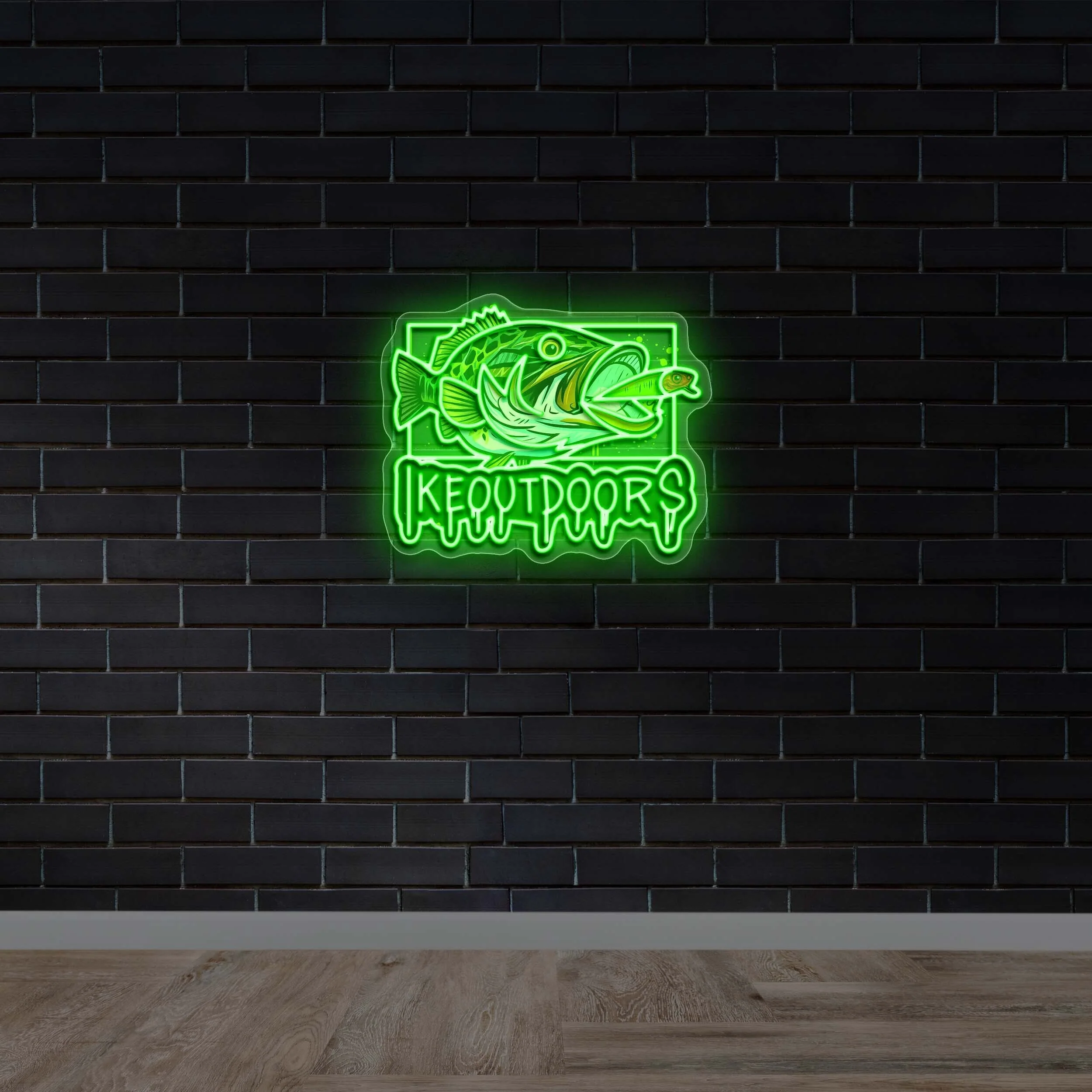 IKEOUTDOORS - Premium Neon Artwork