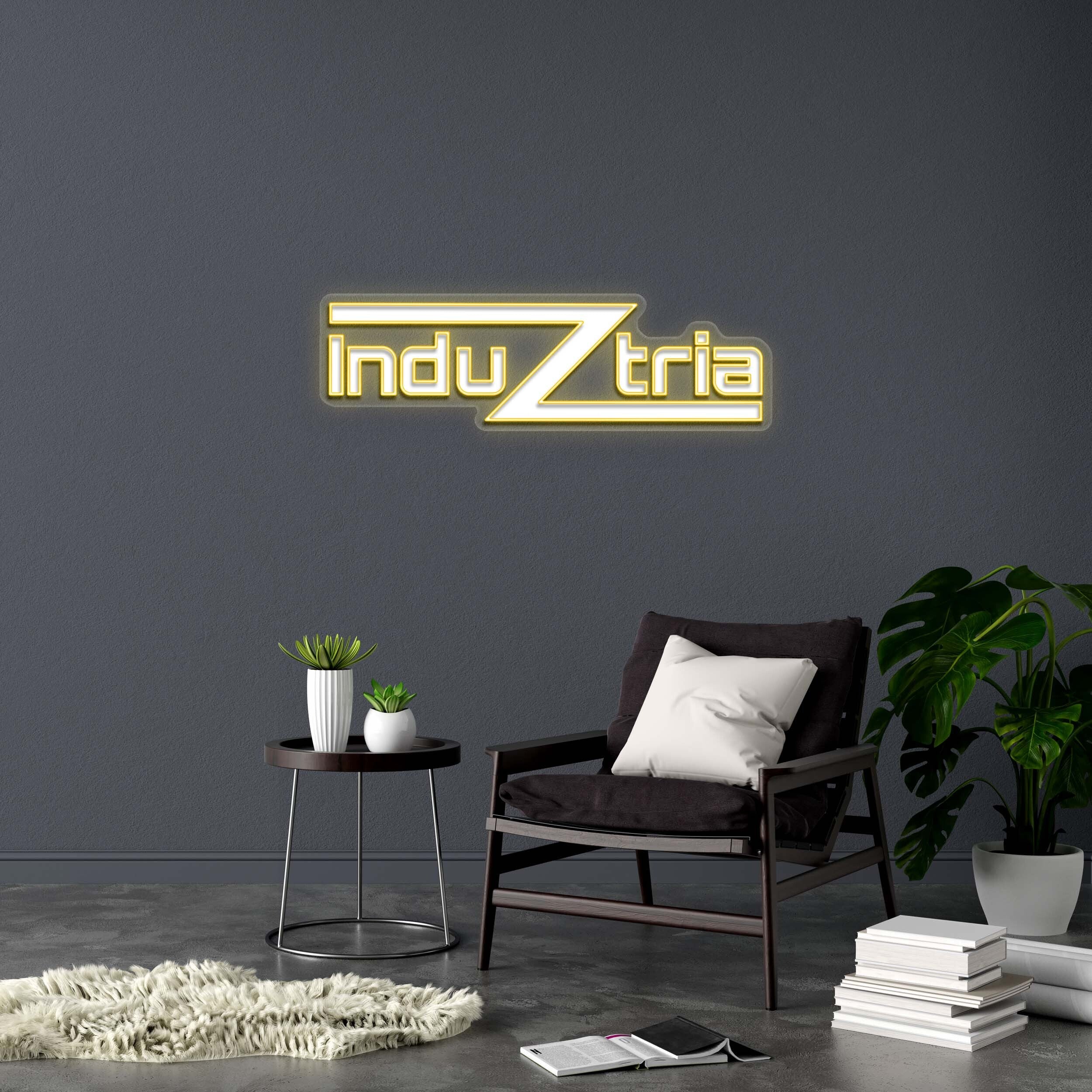 Induztria - Premium Neon Artwork