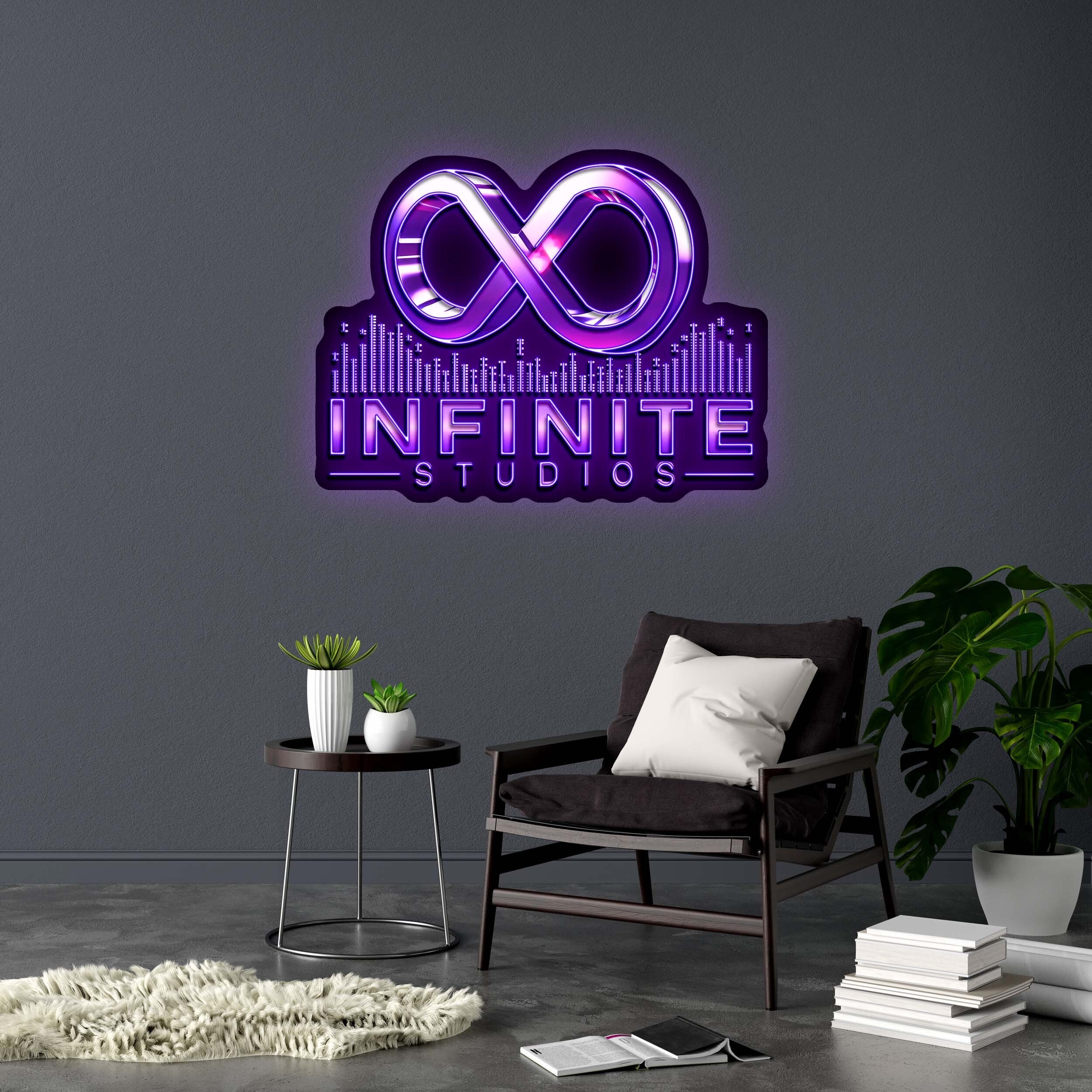 INFINITE STUDIOS version 2 - Premium Neon Artwork