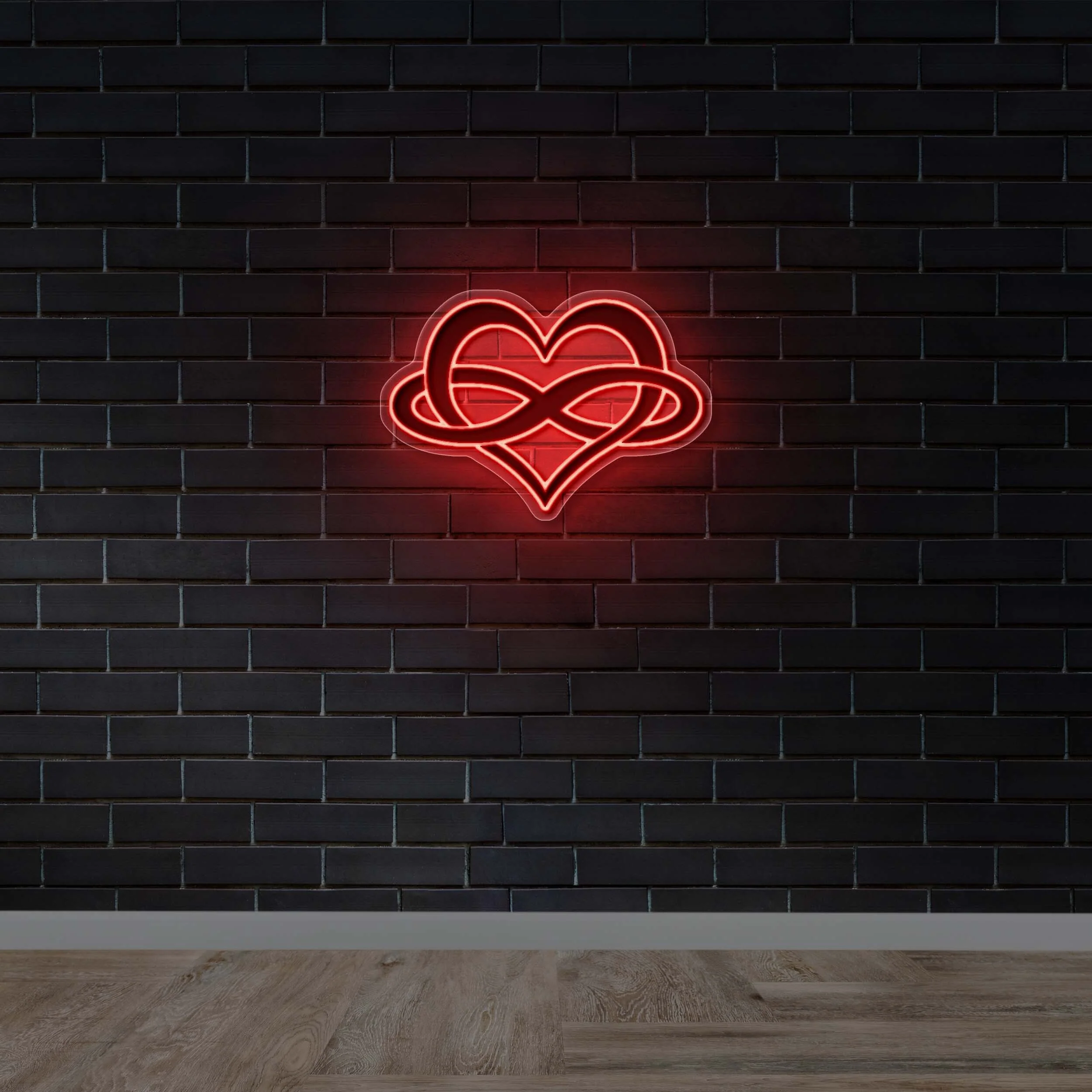 Infinity Heart - Premium Neon Artwork - Image 2