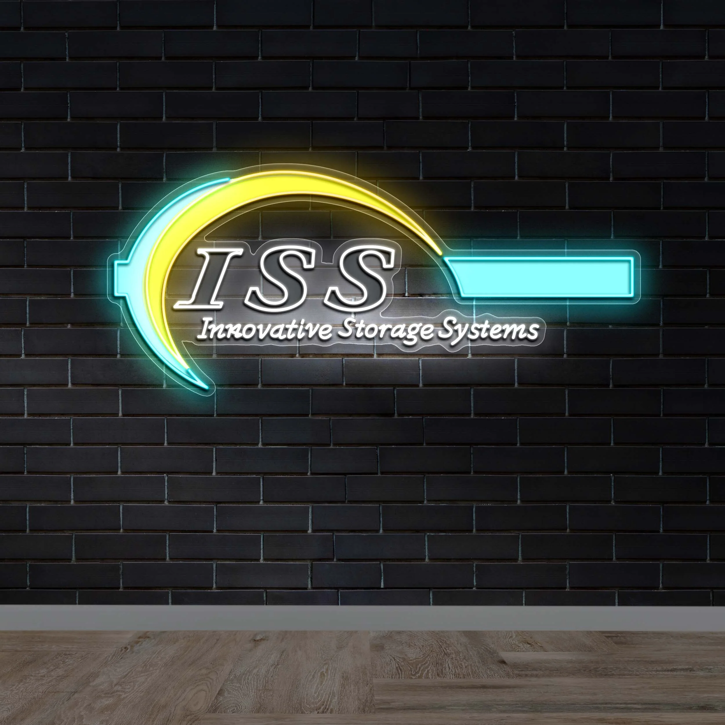Innovative Storage Systems - Premium Neon Artwork