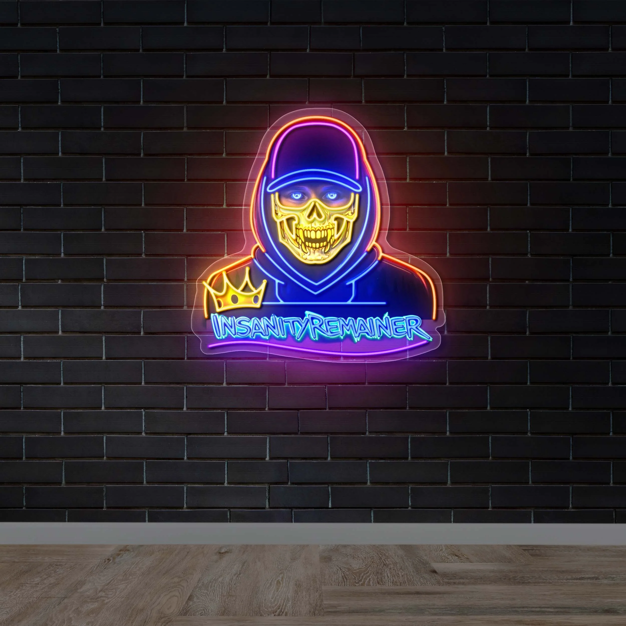 INSANITY REMAINER - Premium Neon Artwork