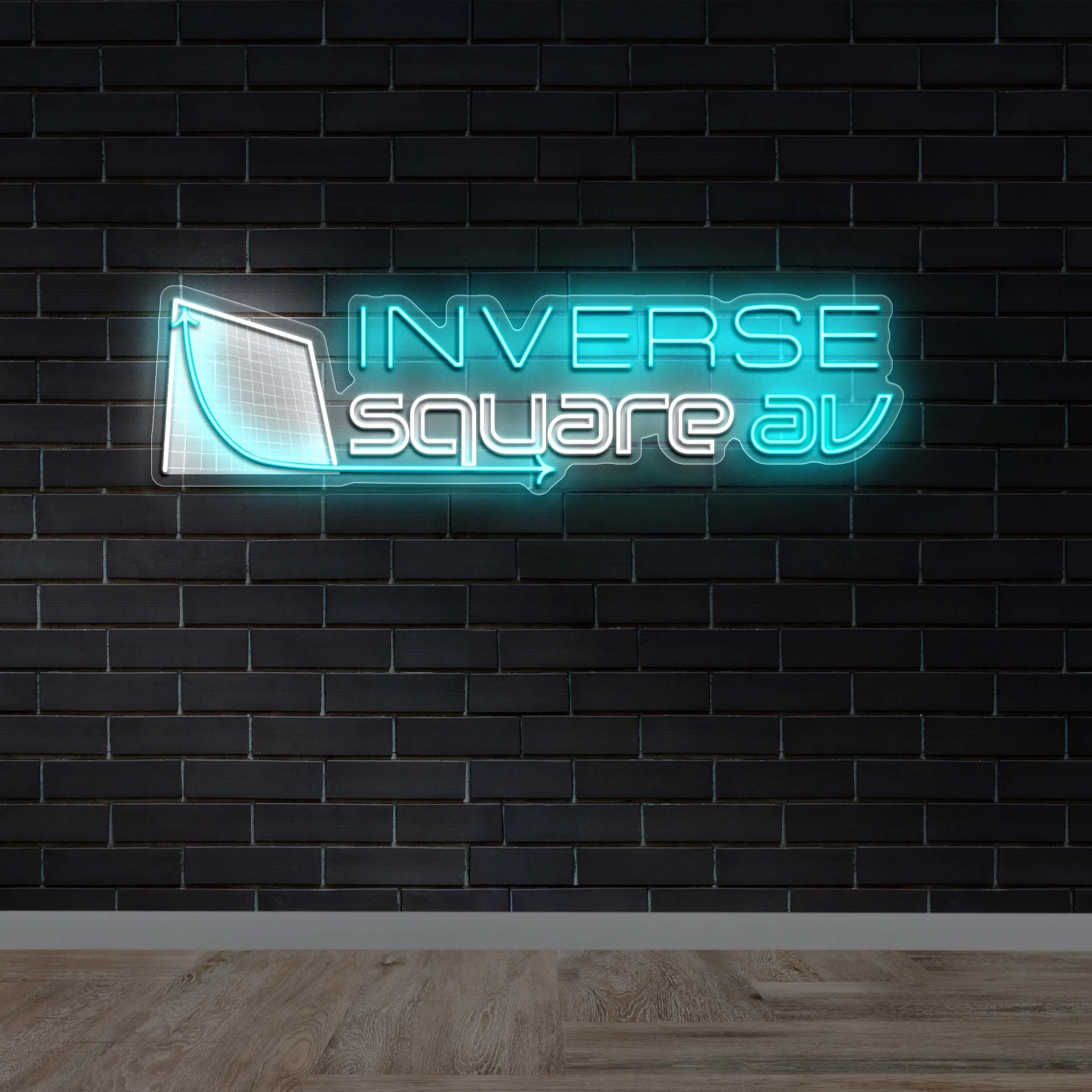 Inverse Square AV - Premium Neon Artwork