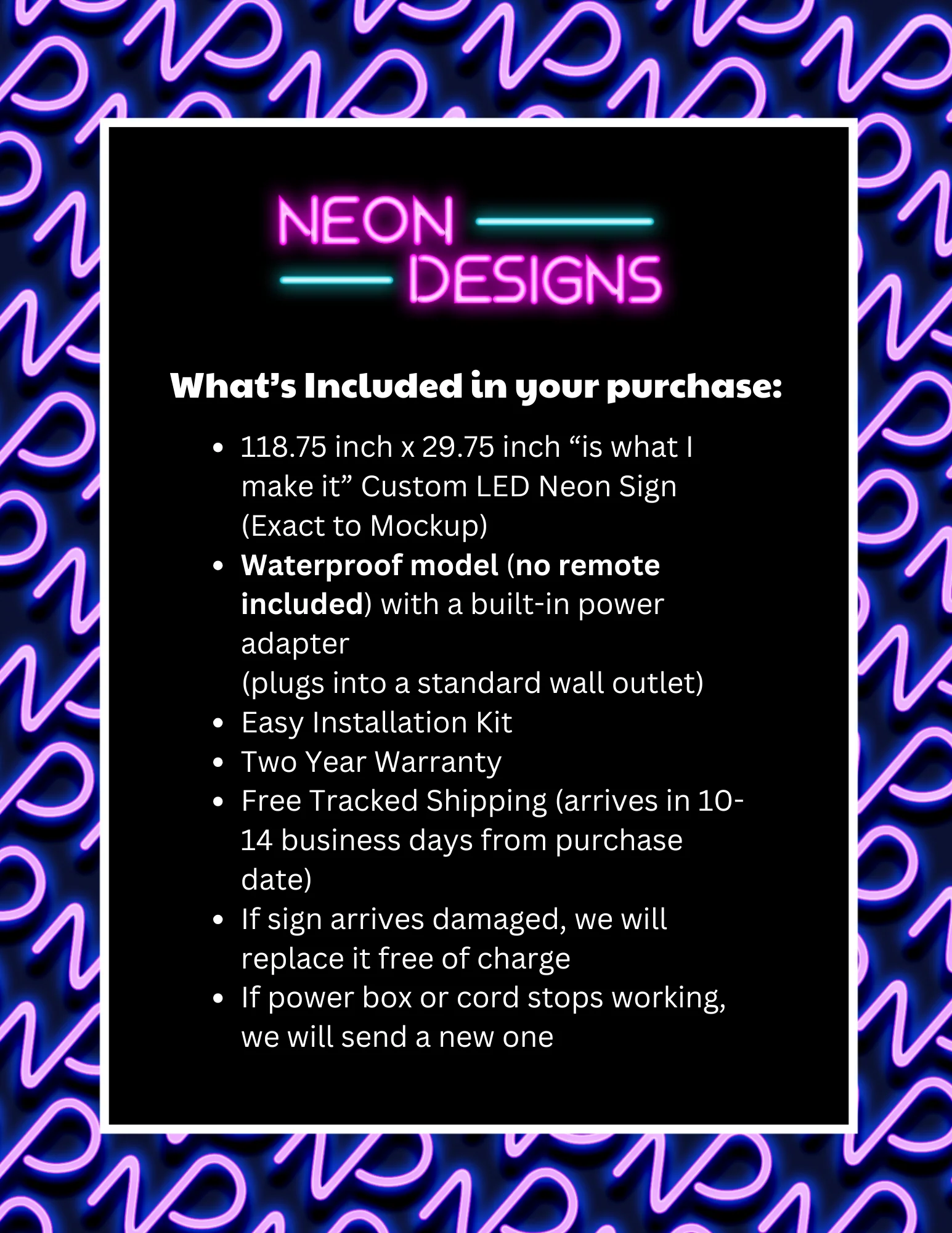is what I make it - Premium Neon Artwork - Image 2