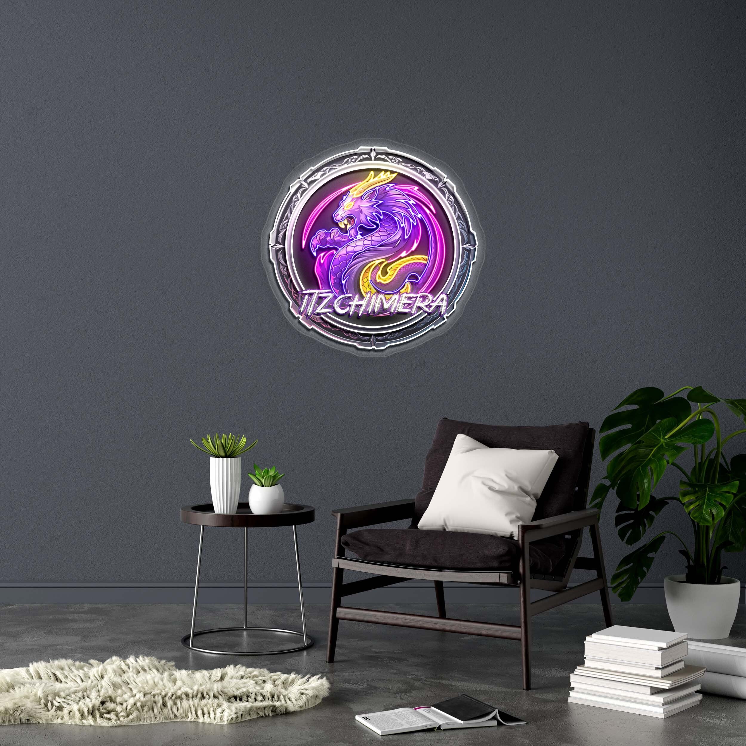 ITZCHIMERA - Premium Neon Artwork