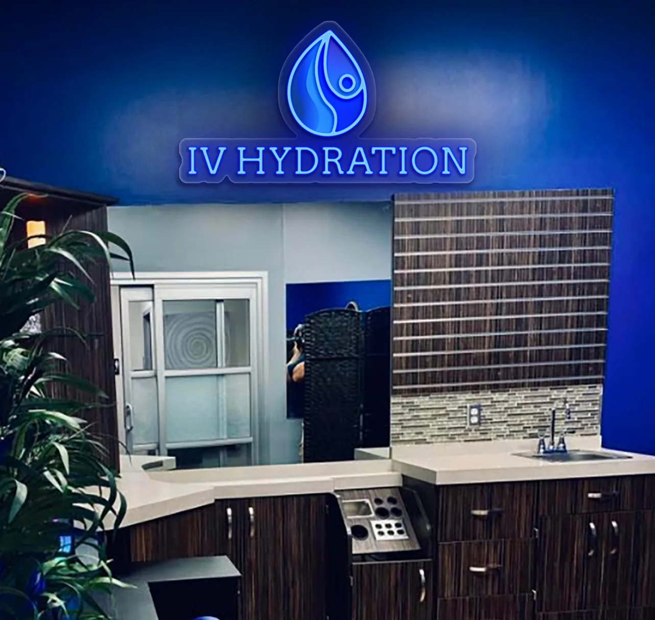 IV HYDRATION - Premium Neon Artwork