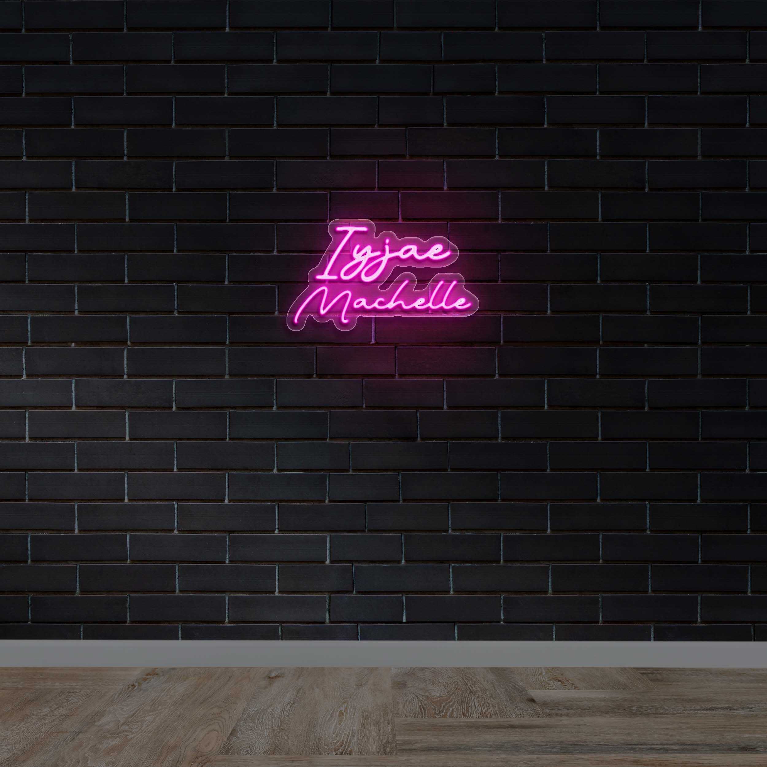 Iyjae Machelle - Premium Neon Artwork