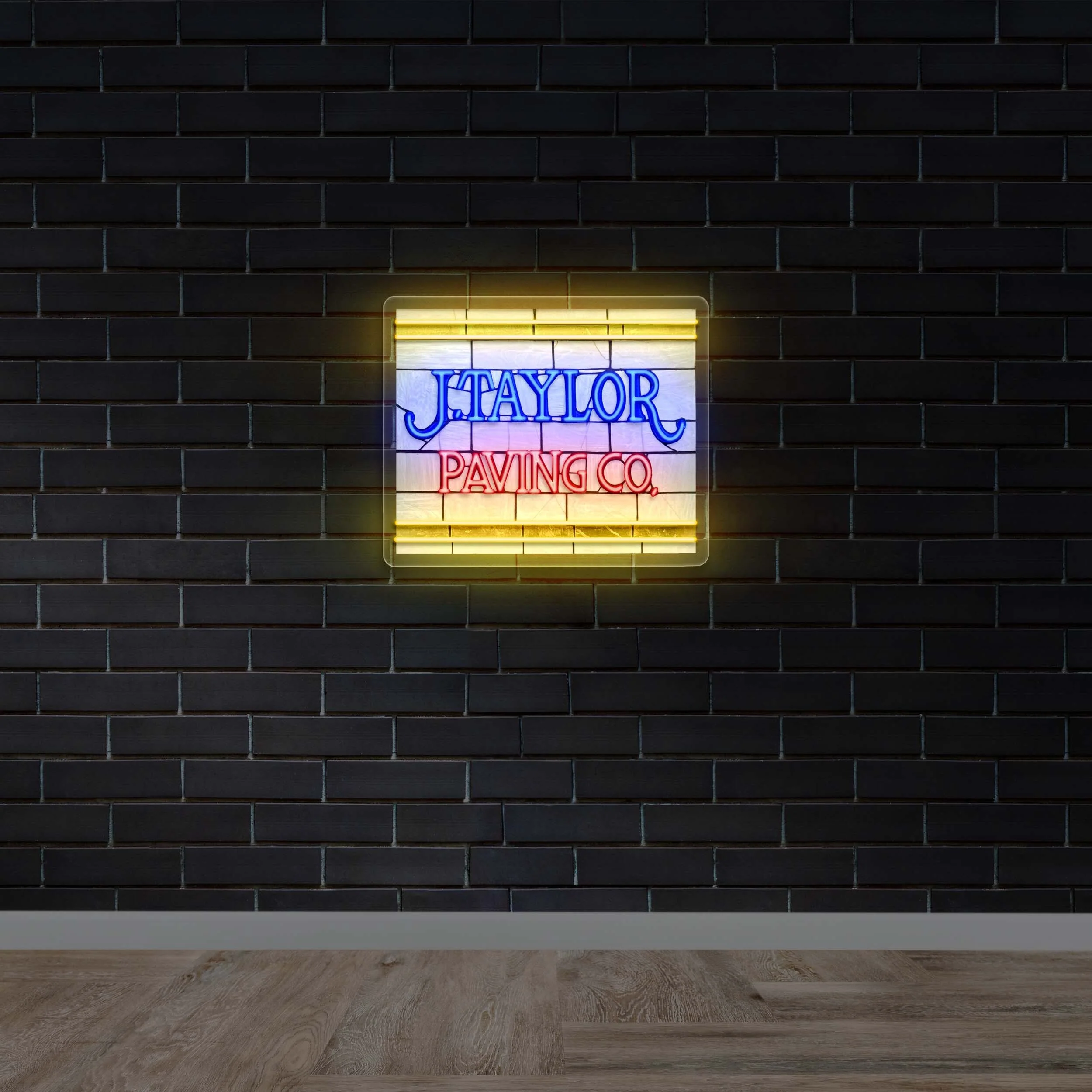J Taylor Paving Co - Premium Neon Artwork