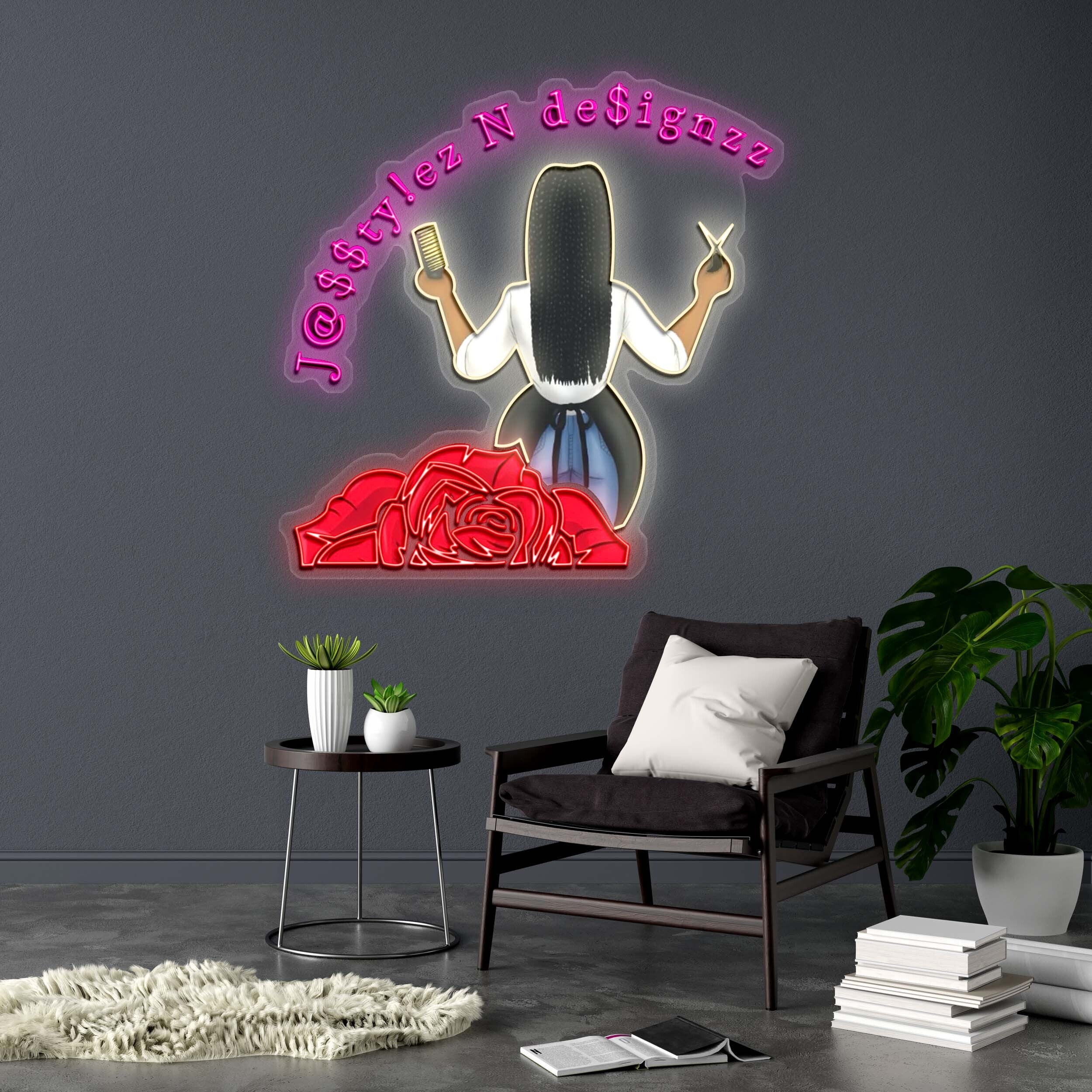 J@$$ty!ez N de$ignzz - Premium Neon Artwork