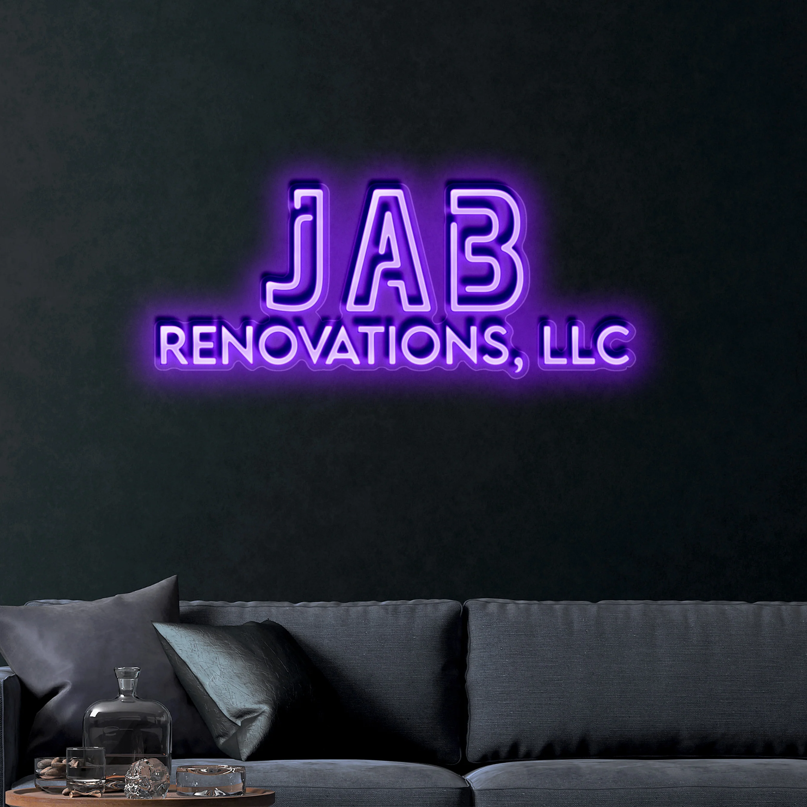 JAB Renovations LLC – Premium Neon Artwork