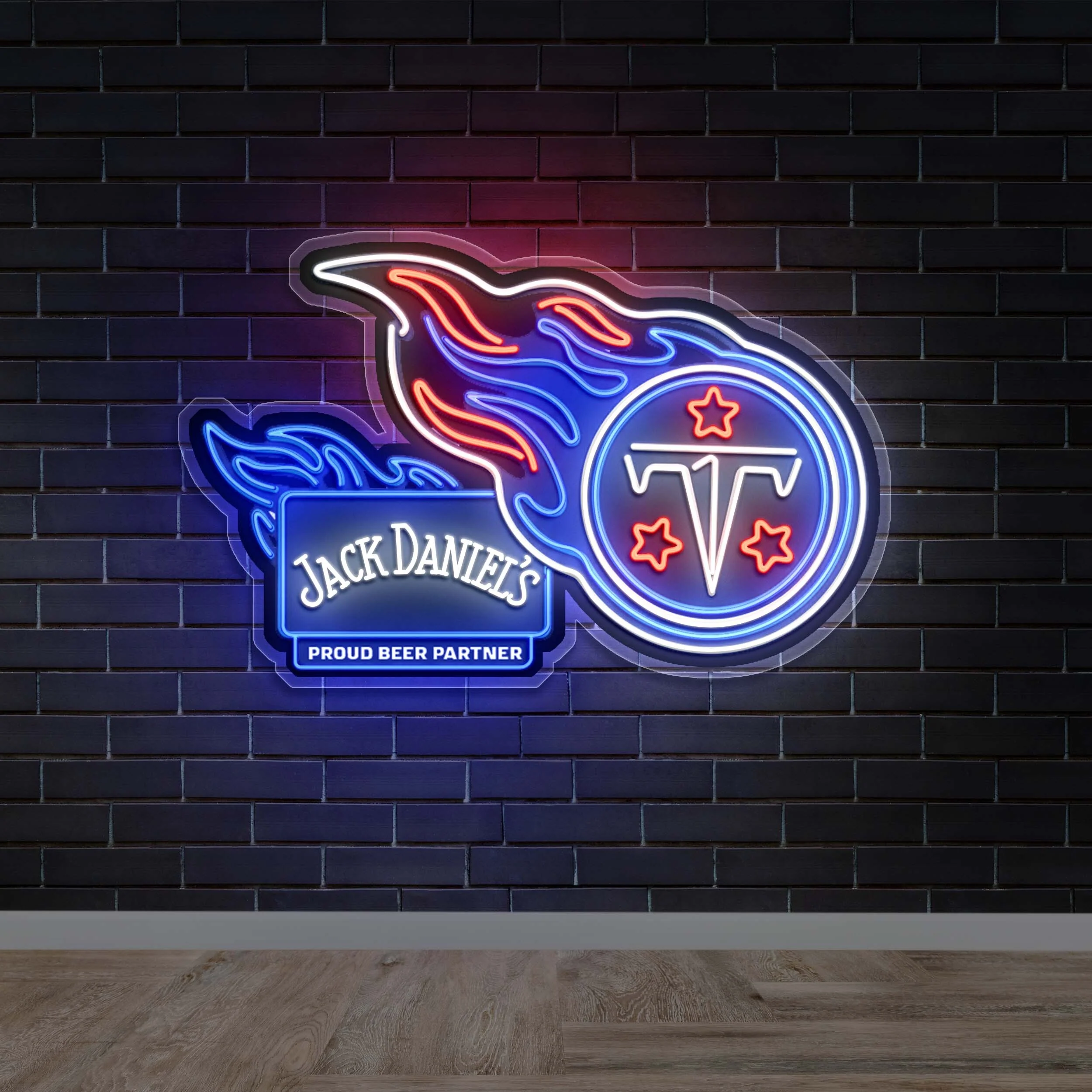 JACK DANIEL'S (version 2) - Premium Neon Artwork