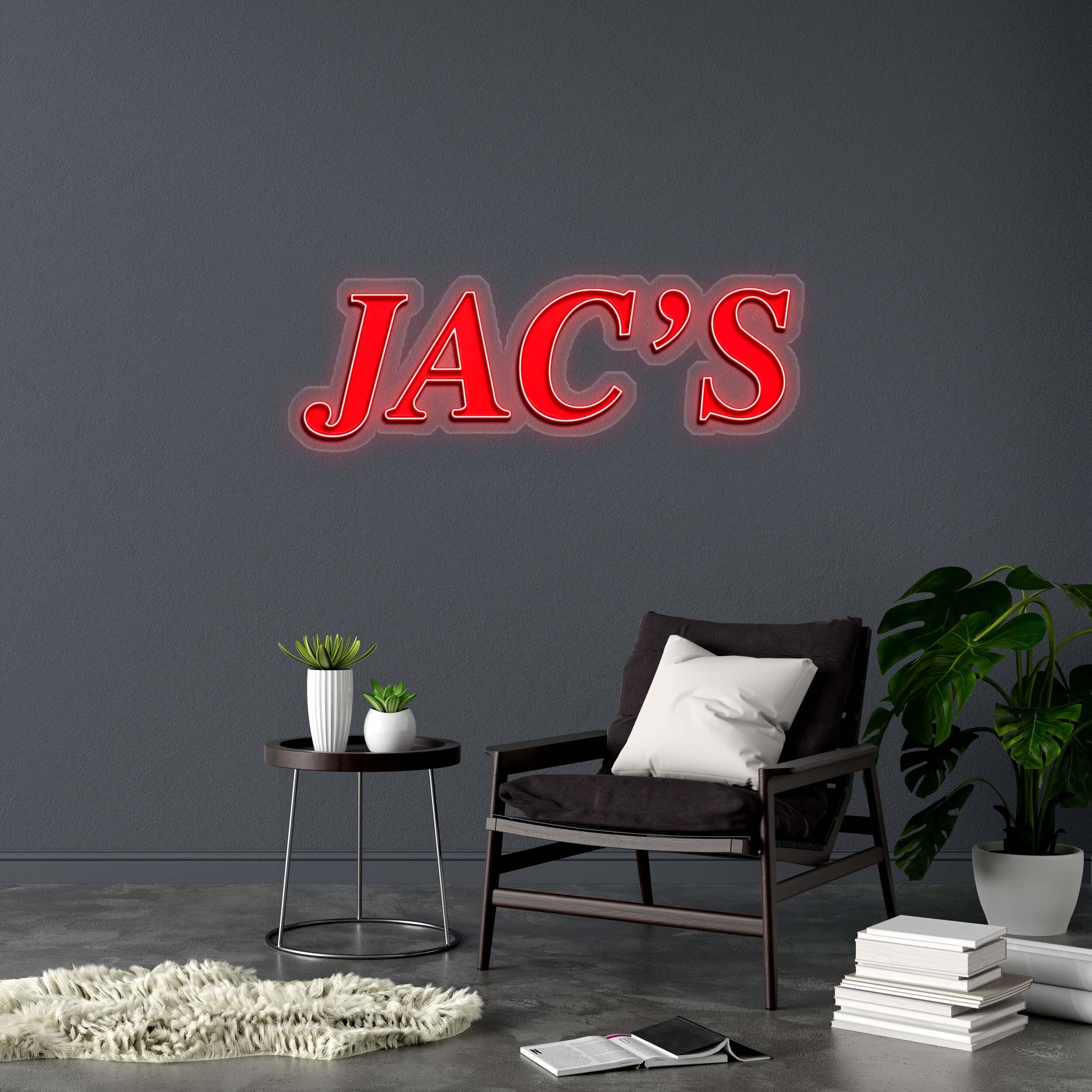 JAC'S - Premium Neon Artwork