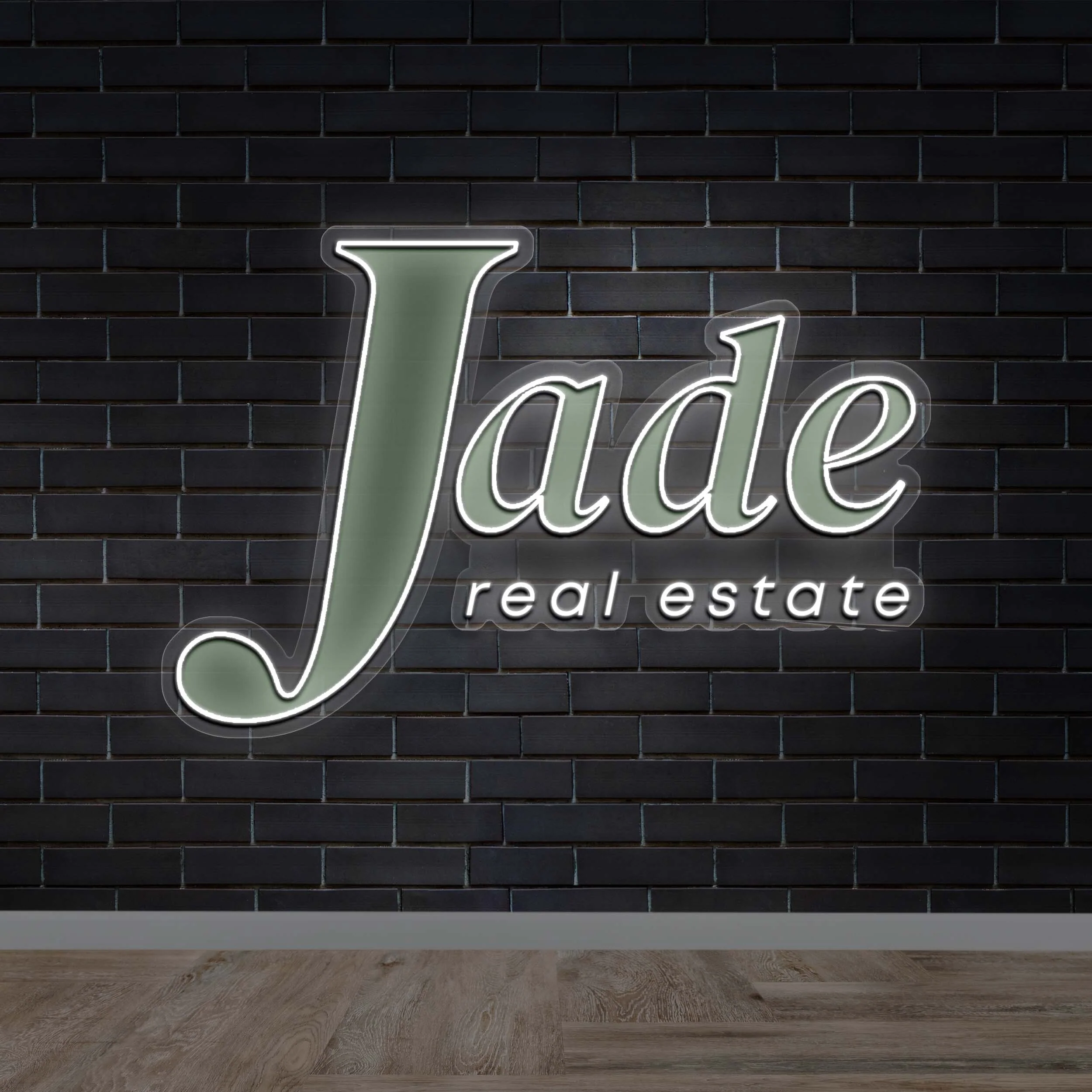Jade Real Estate – Premium Neon Artwork