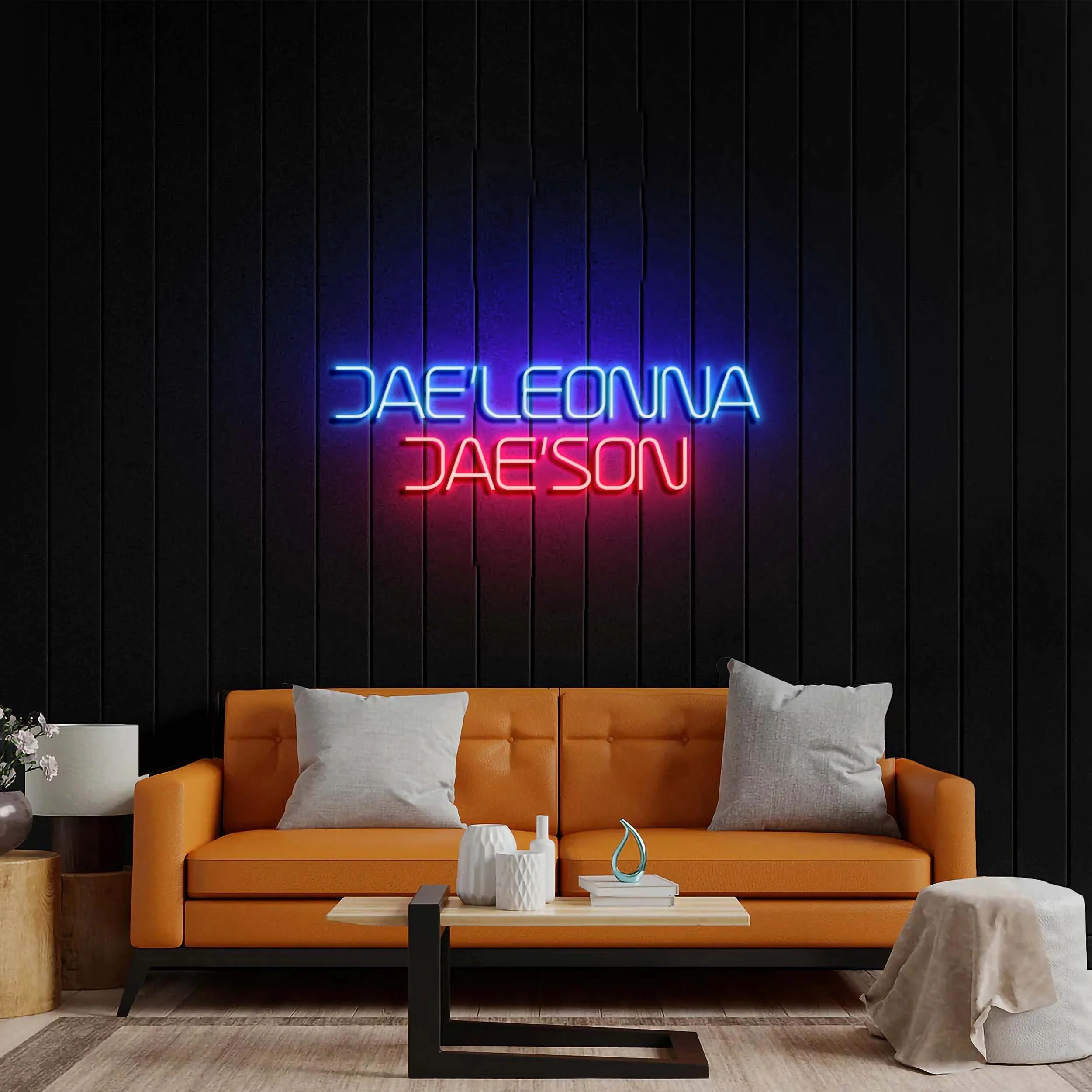 JAE'LEONNA & JAE'SON - Premium Neon Artwork
