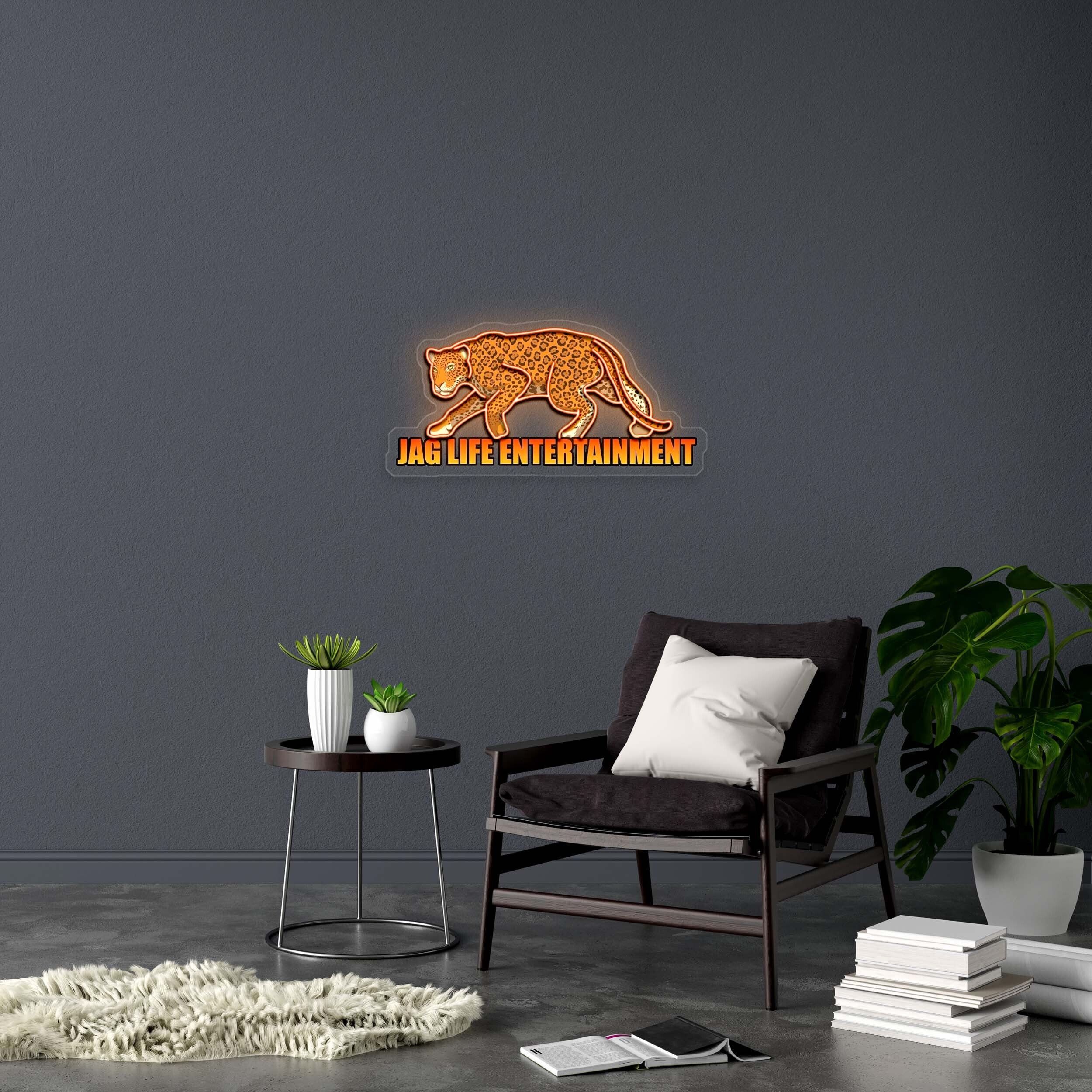 JAG LIFE ENTERTAINMENT - Premium Neon Artwork