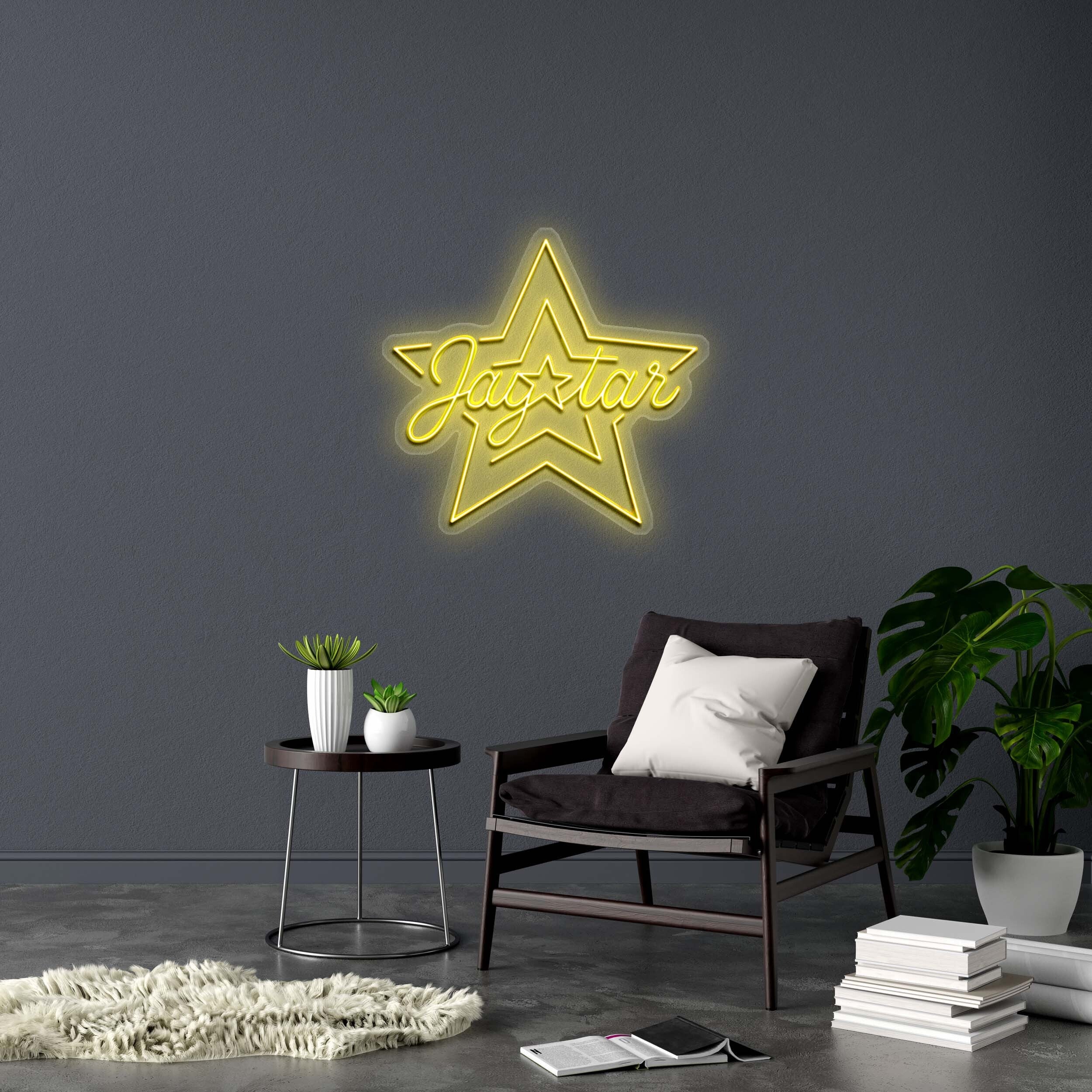 Jagstar - Premium Neon Artwork