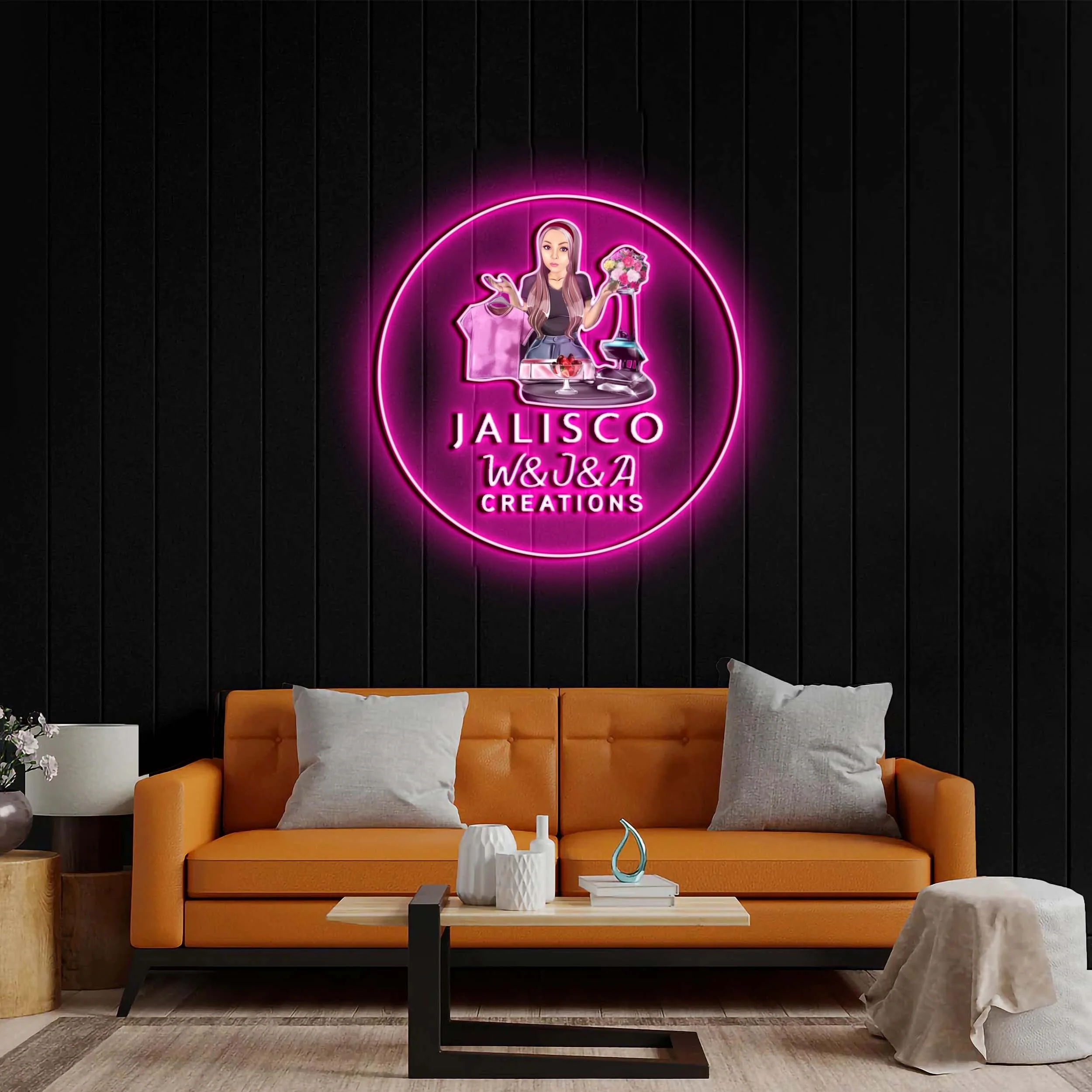 JALISCO W&J&A ll - Premium Neon Artwork