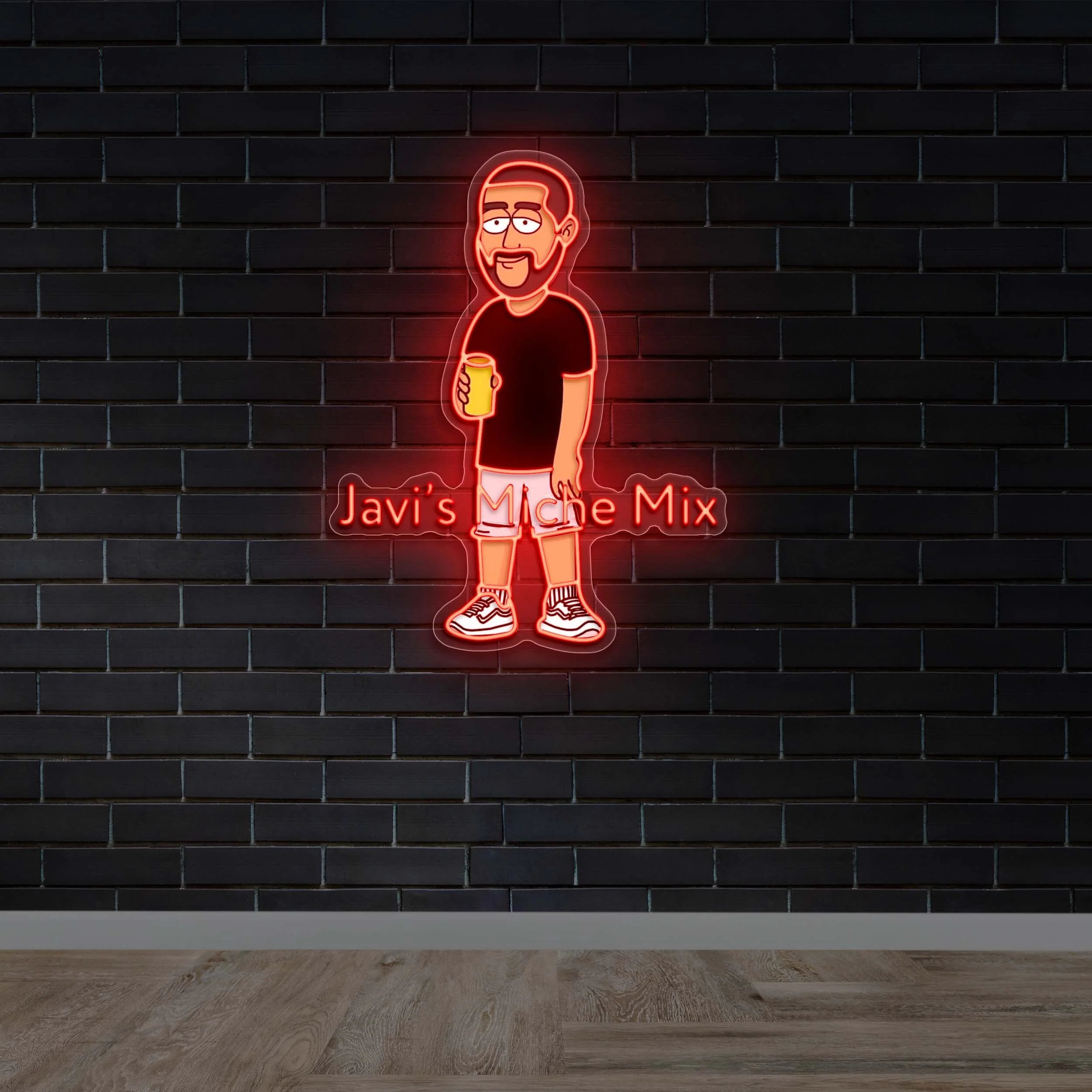 Javi’s Miche Mix - Premium Neon Artwork