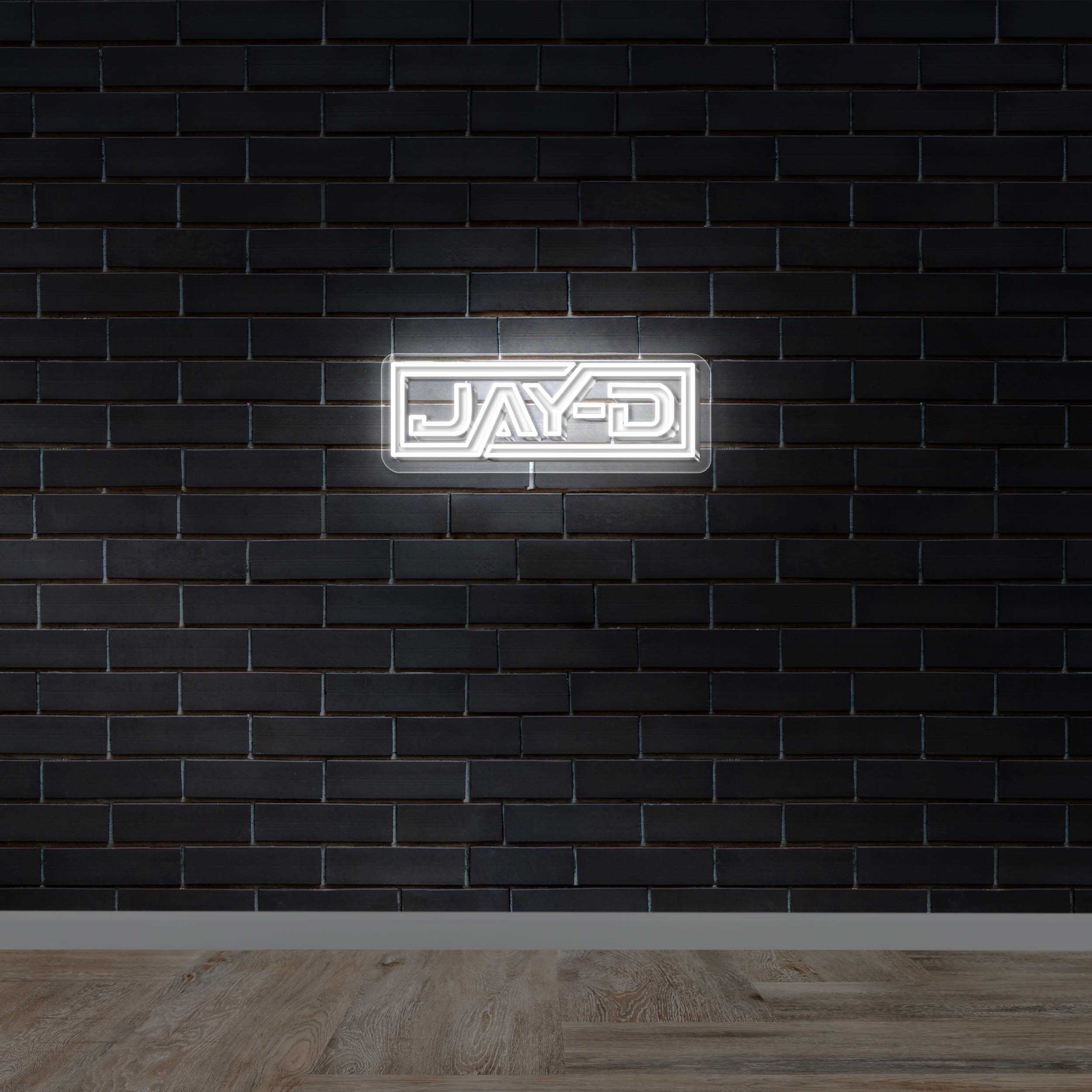 JAY-D DJ Logo - Premium Neon Artwork - Image 2