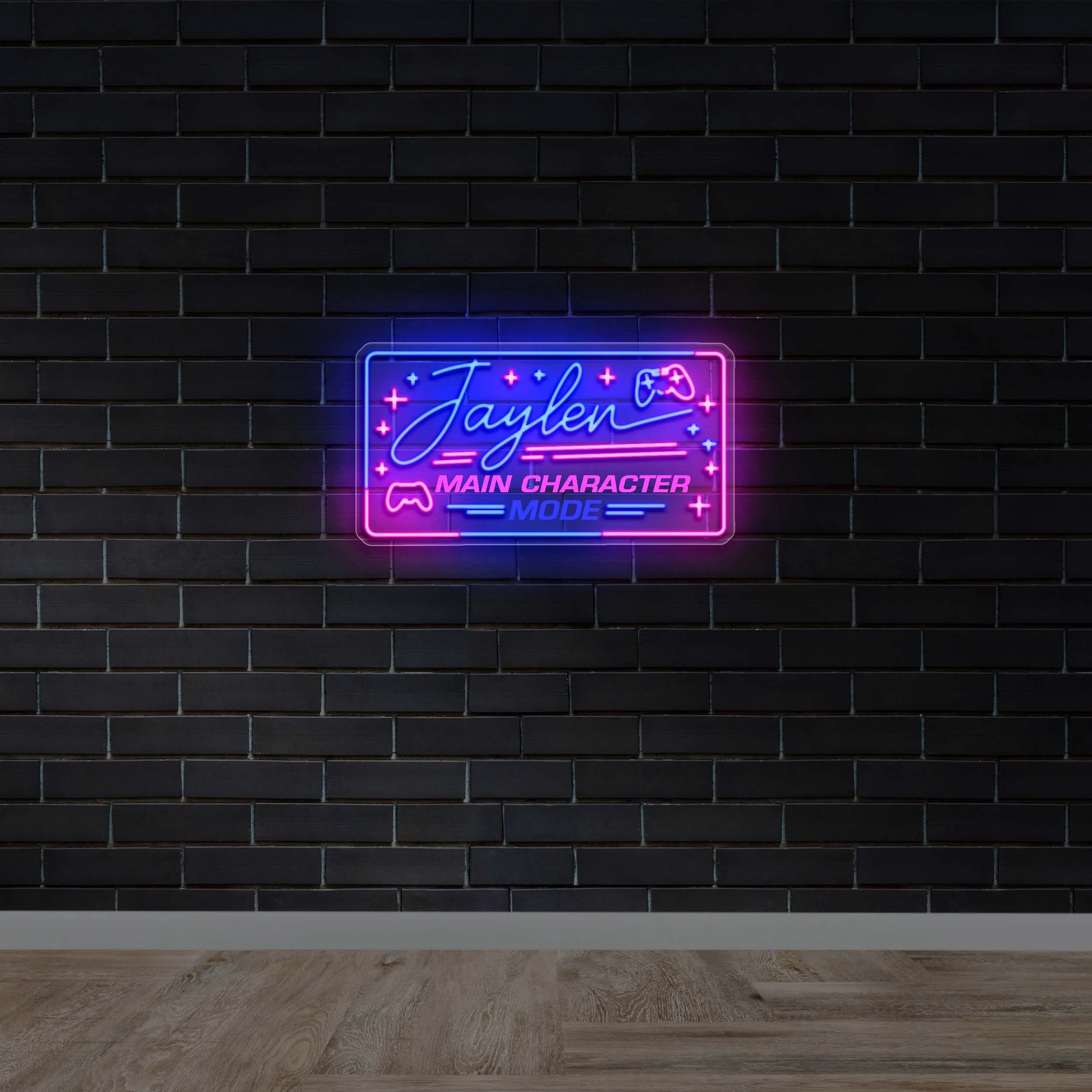 Jaylen Main Character Mode - Premium Neon Artwork - Image 3